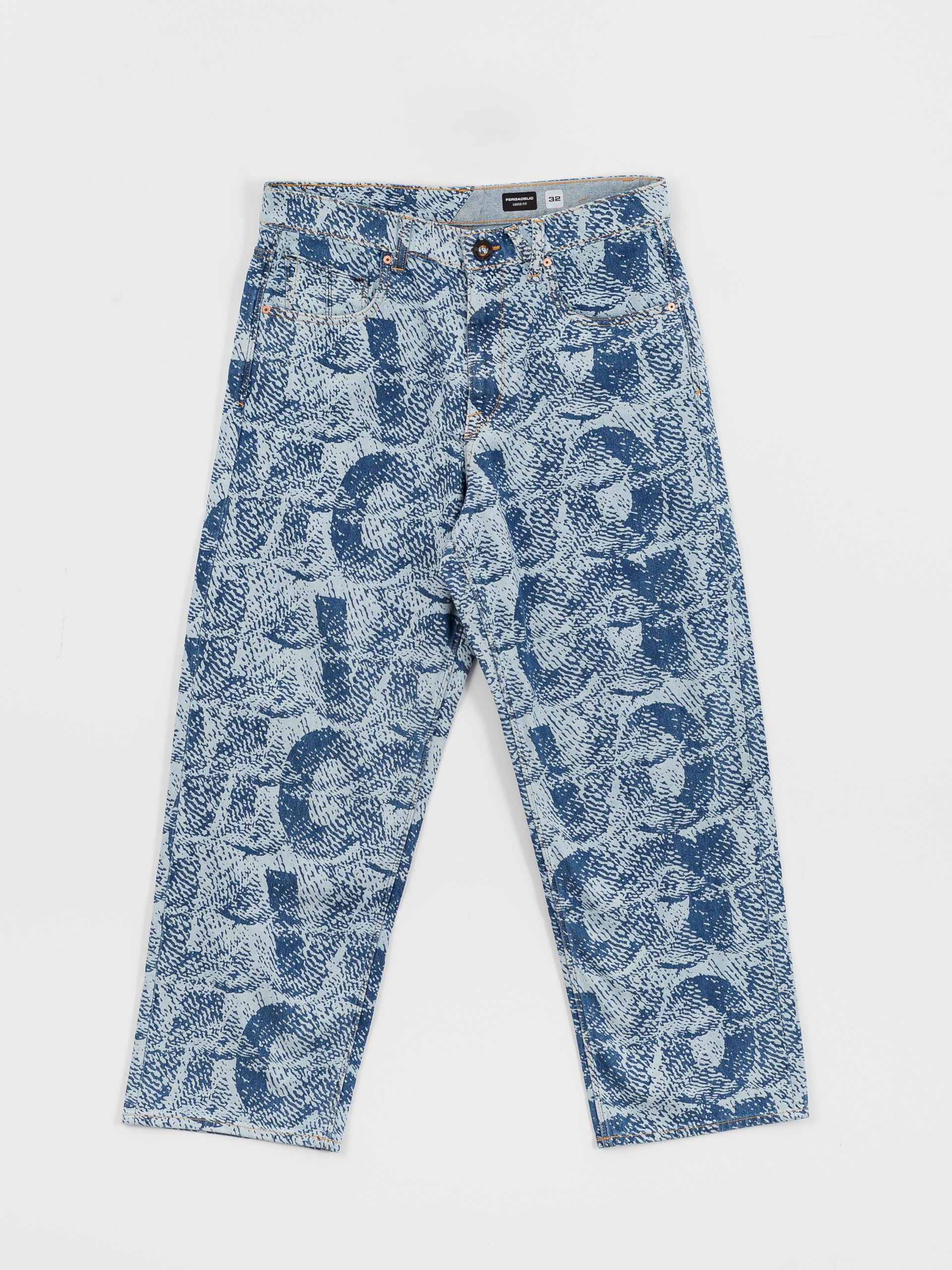 Volcom Fergadelic Denim Pants (road sky)