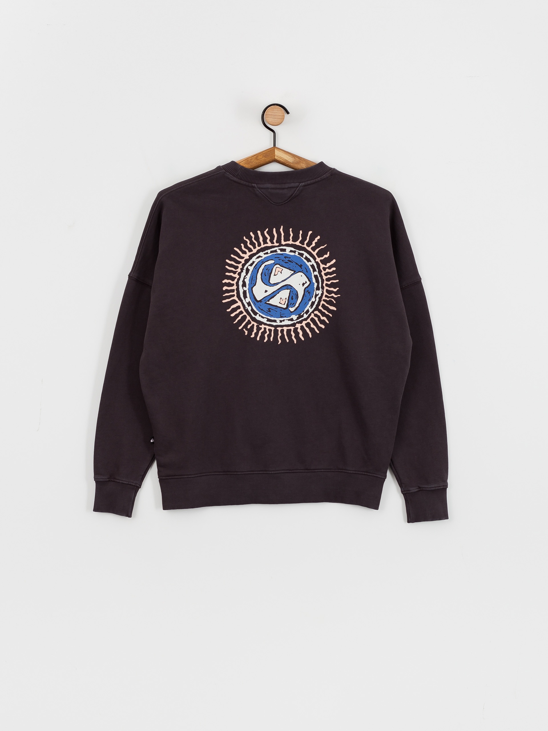 Quiksilver Sweatshirt Uni Oversized Crew Wmn (tarmac)