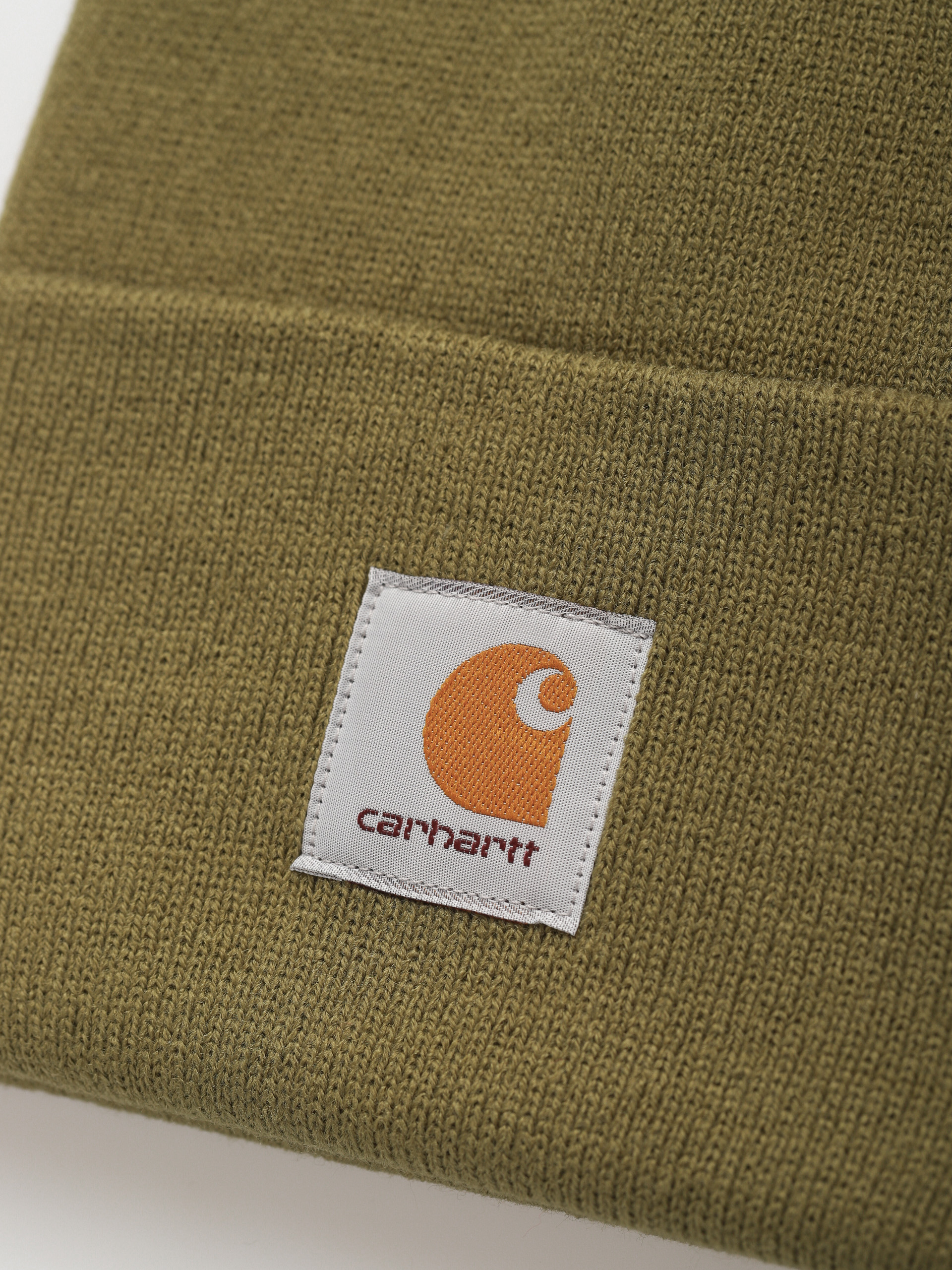 Olive green carhartt beanie on sale