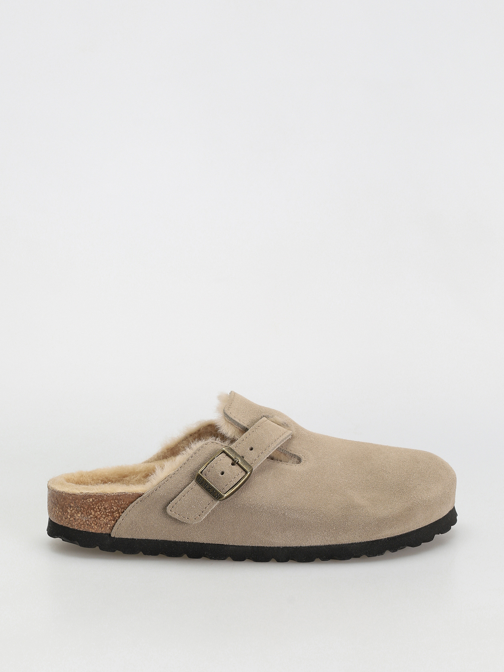 Birkenstock boston suede taupe online