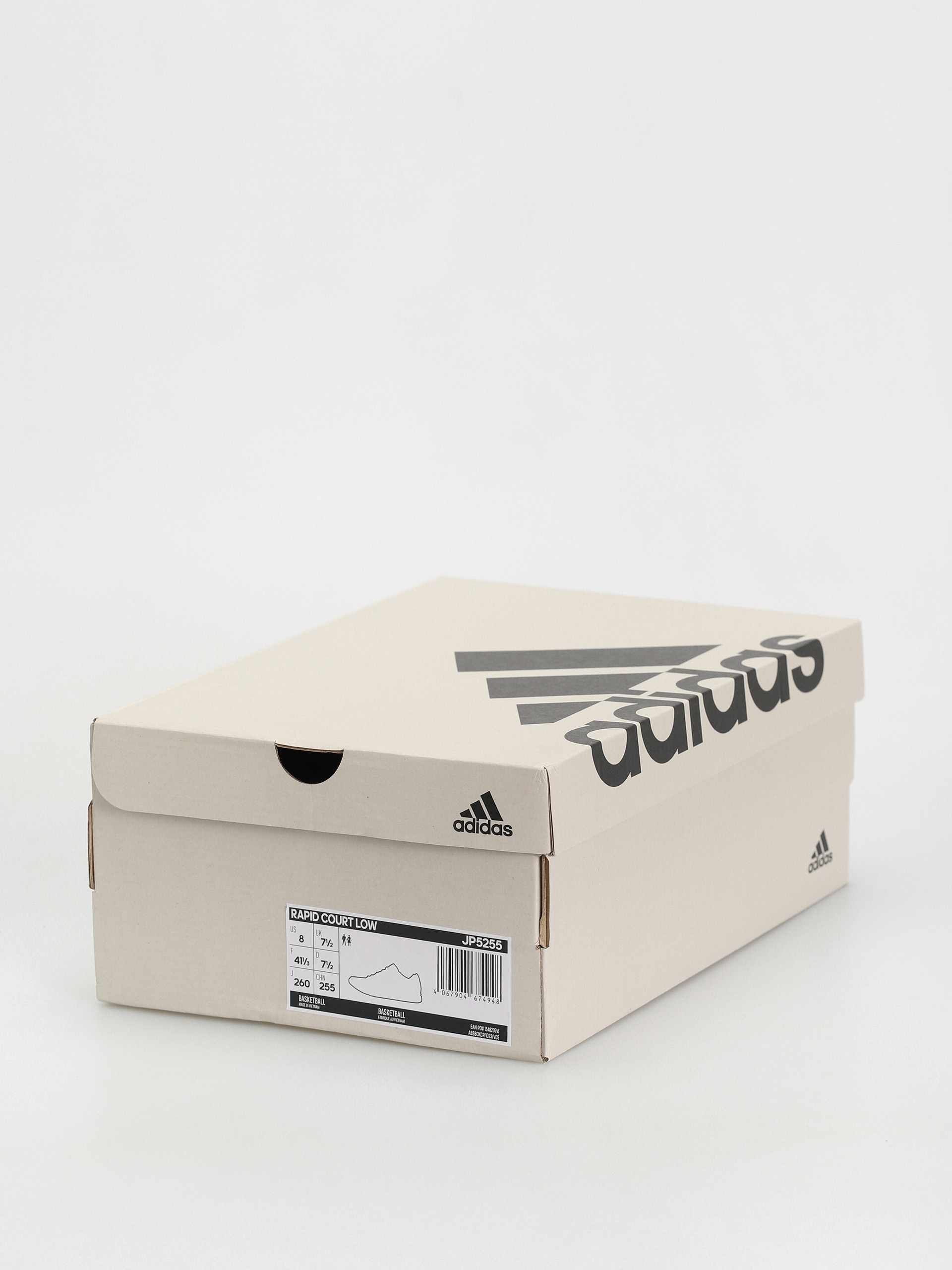 adidas Rapid Court Low Shoes (cblack/clowhi/ftwwht)