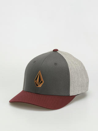 Volcom Full Stone Hthr Flexfit Cap (merlot)