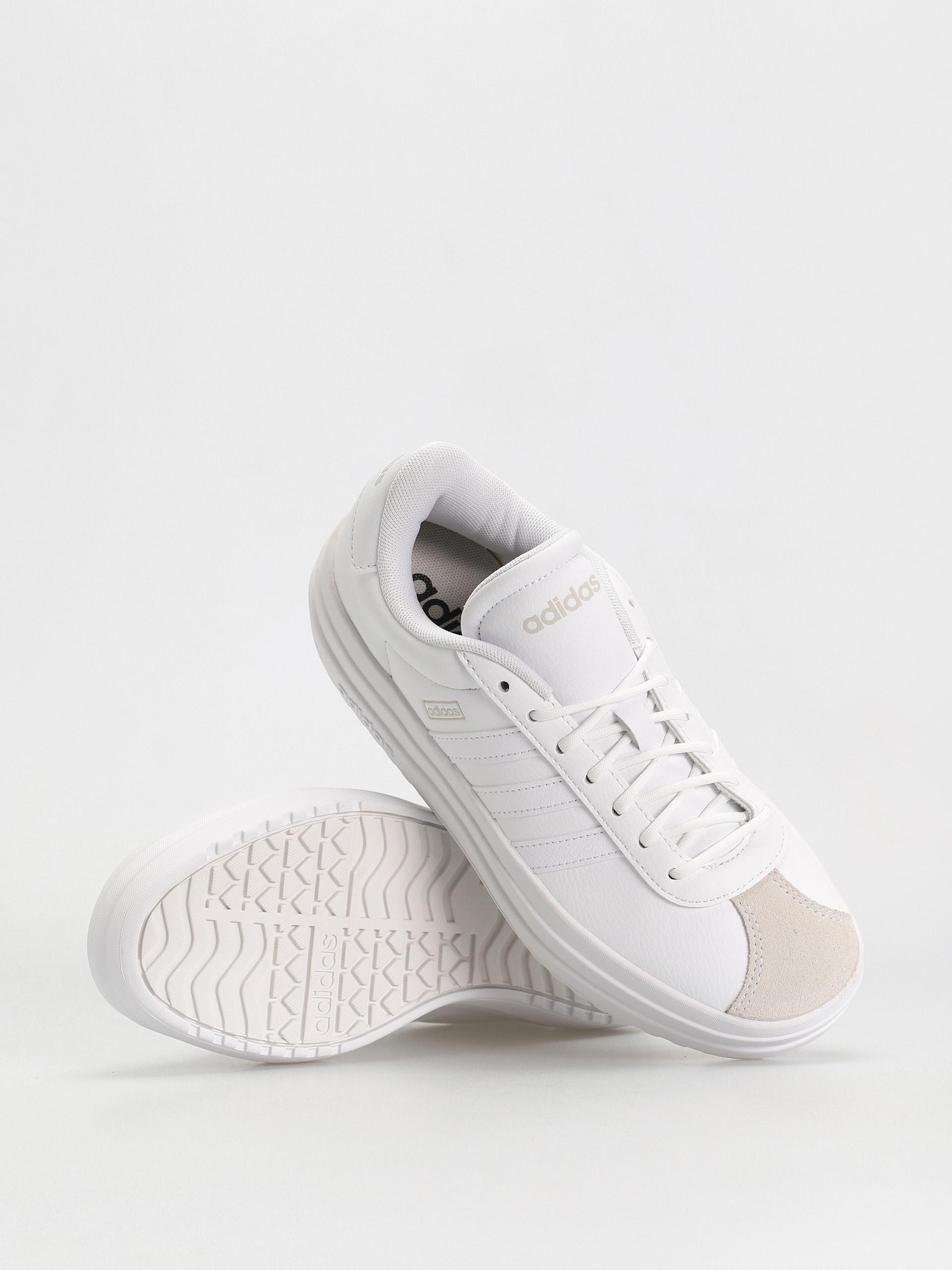 adidas Vl Court Bold Wmn Shoes (ftwwht/ftwwht/crywht)