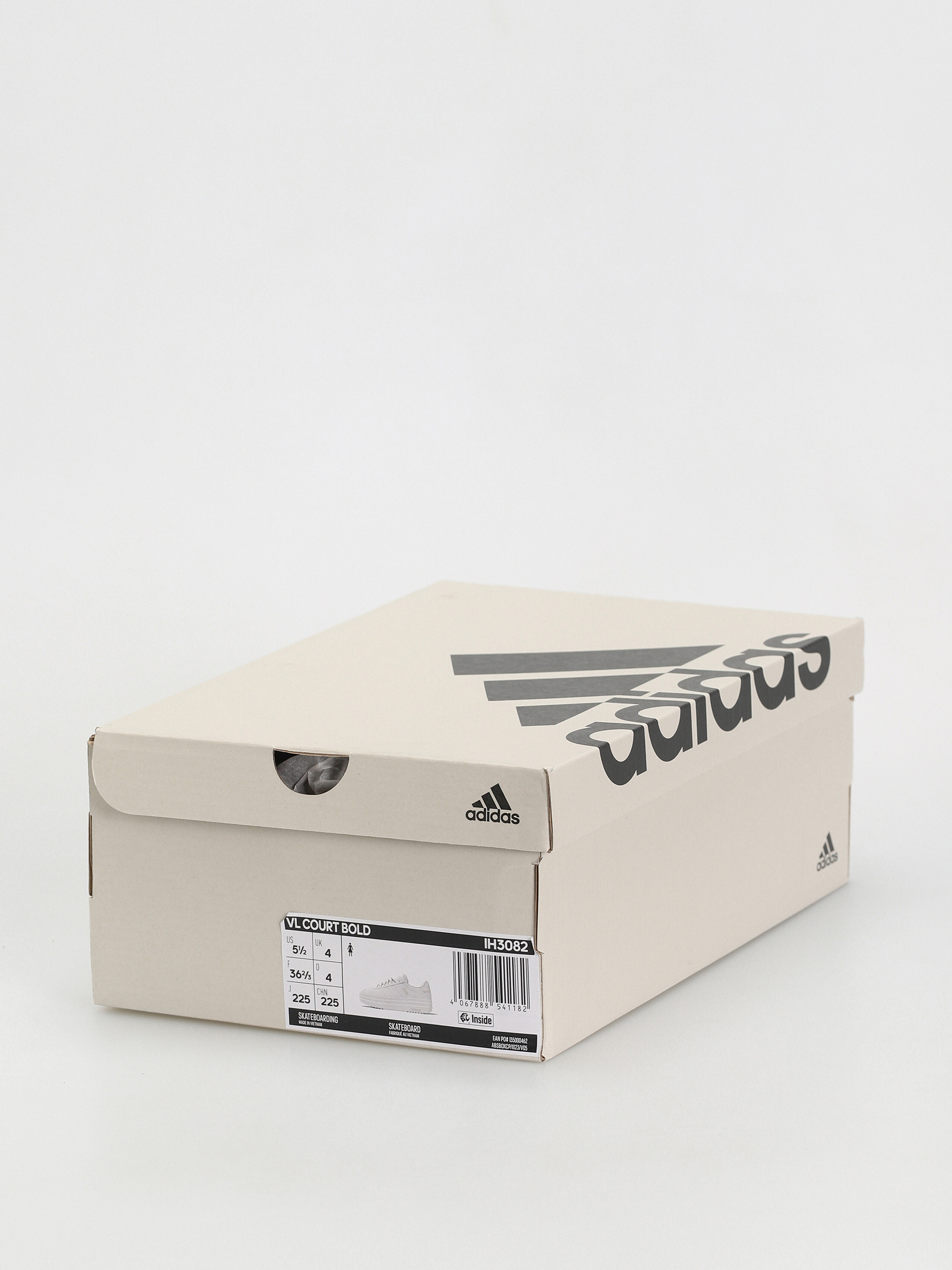 adidas Vl Court Bold Wmn Shoes (ftwwht/ftwwht/crywht)
