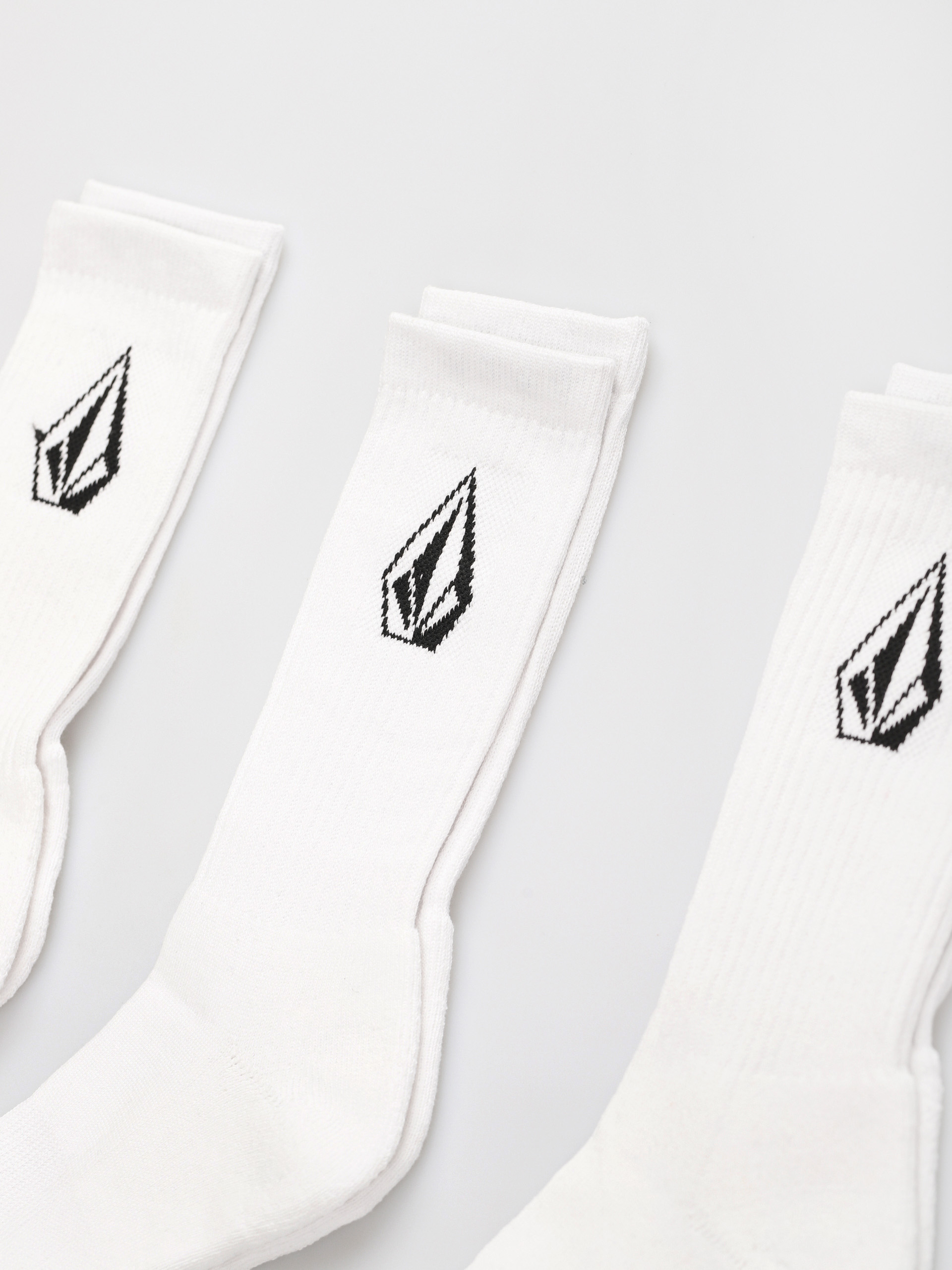 Volcom Full Stone Sock 3Pk Socks (white)