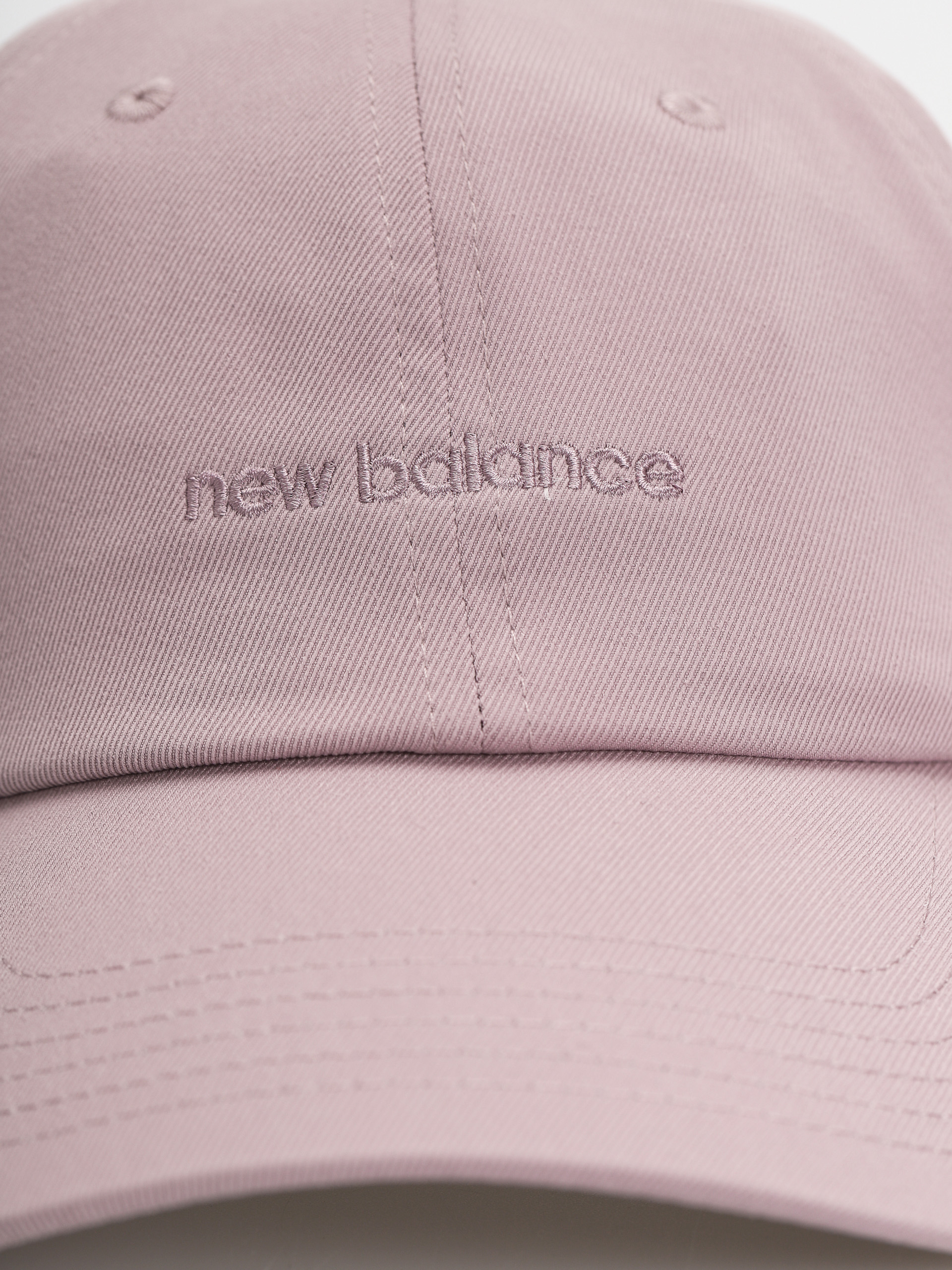 New Balance 6 Panel Linear Logo Cap (icewine)