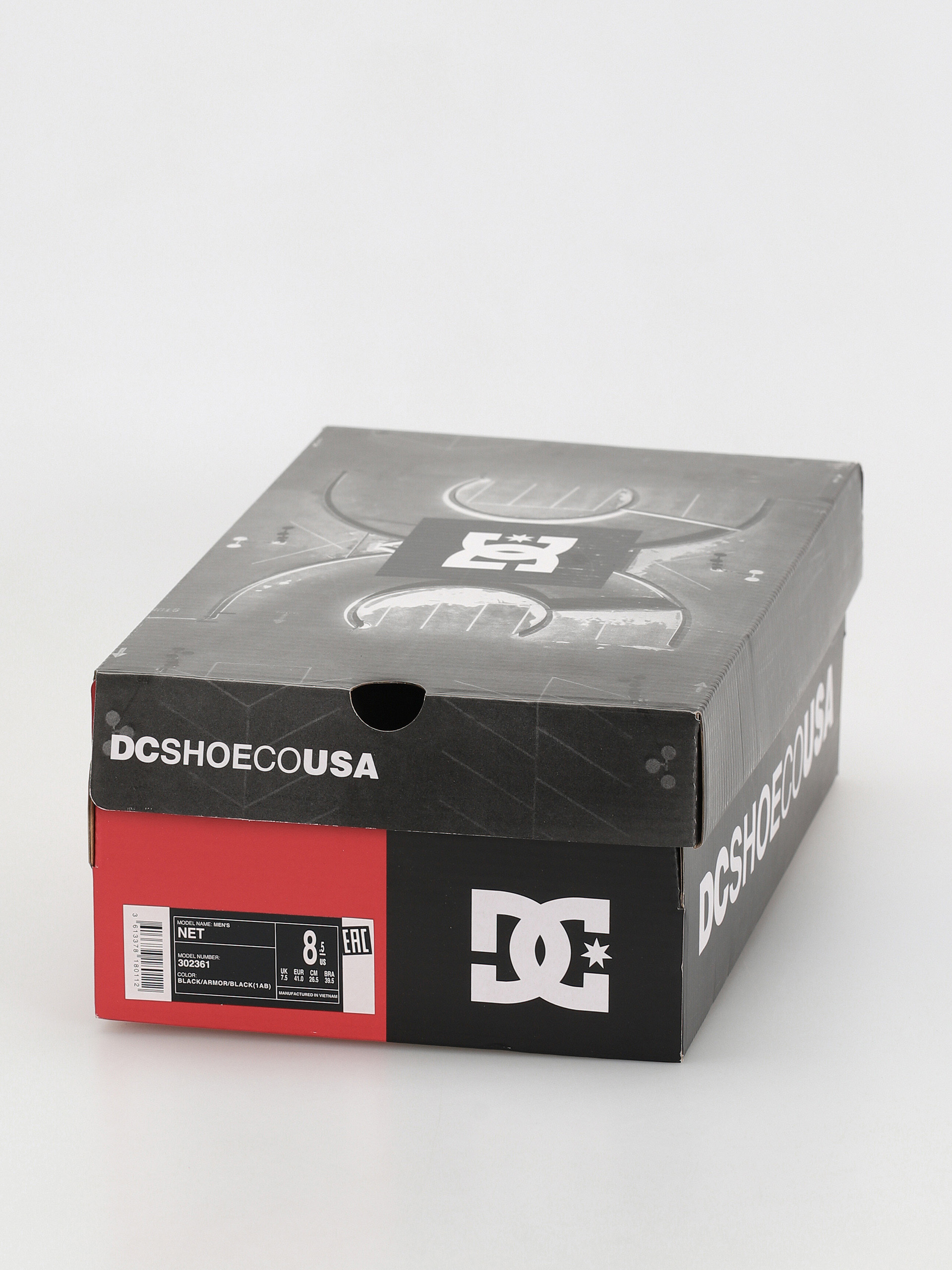 DC Net Schuhe (black/armor/black)