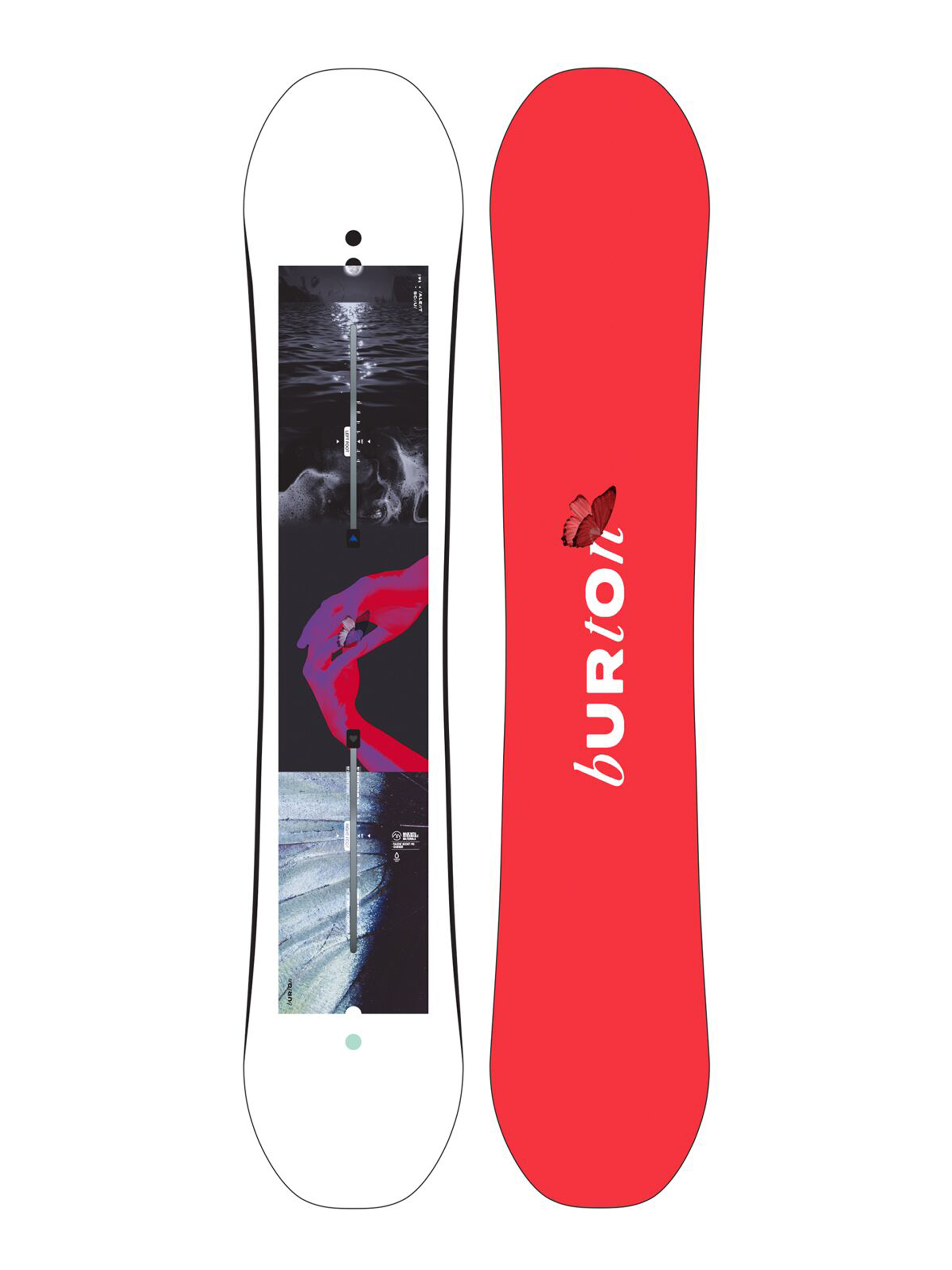 Capita Snowboard Birds Of A Feather Wmn - white, black