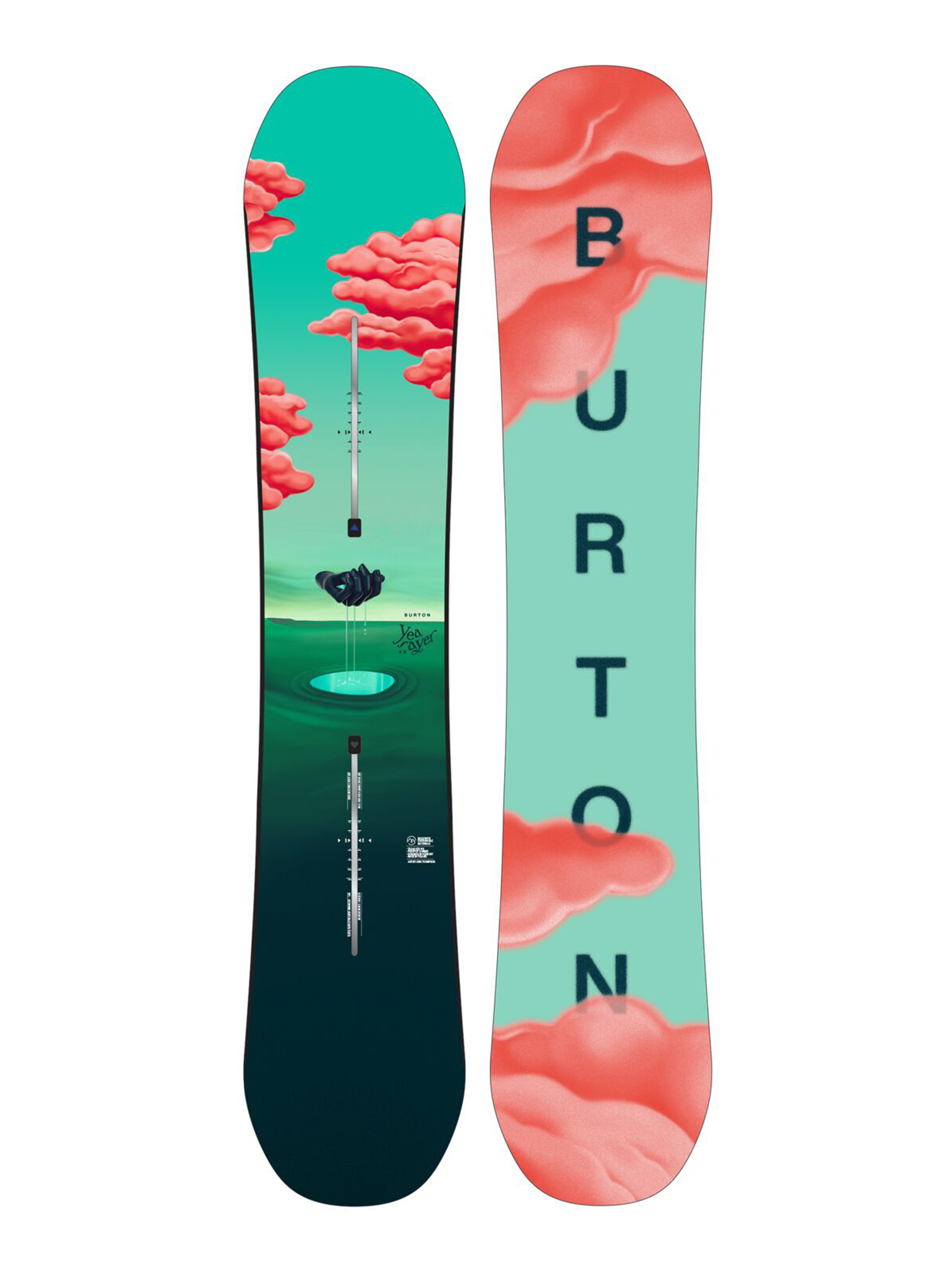 Damen Burton Snowboard Yeasayer