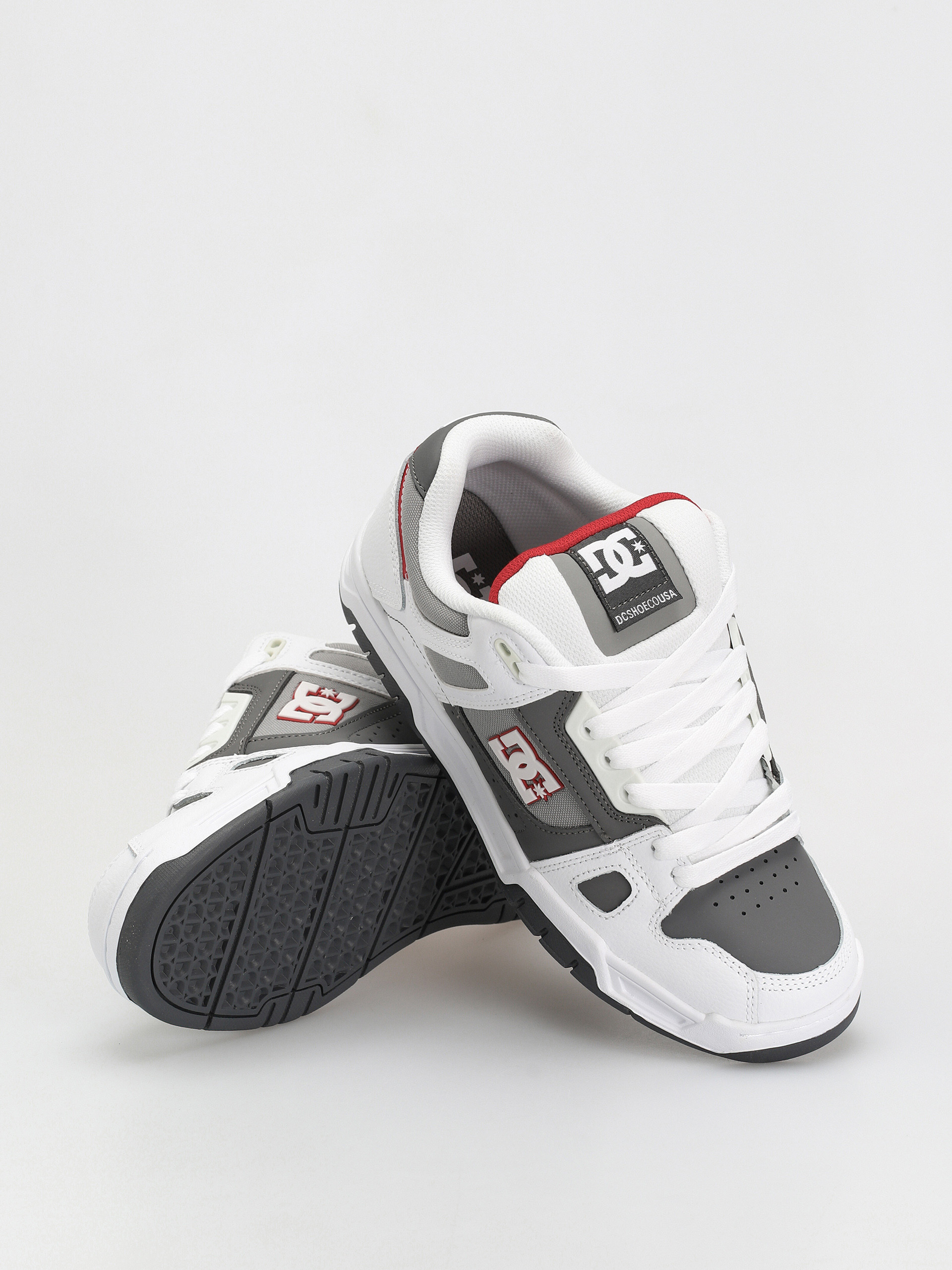 DC Stag Shoes (white/grey/grey)