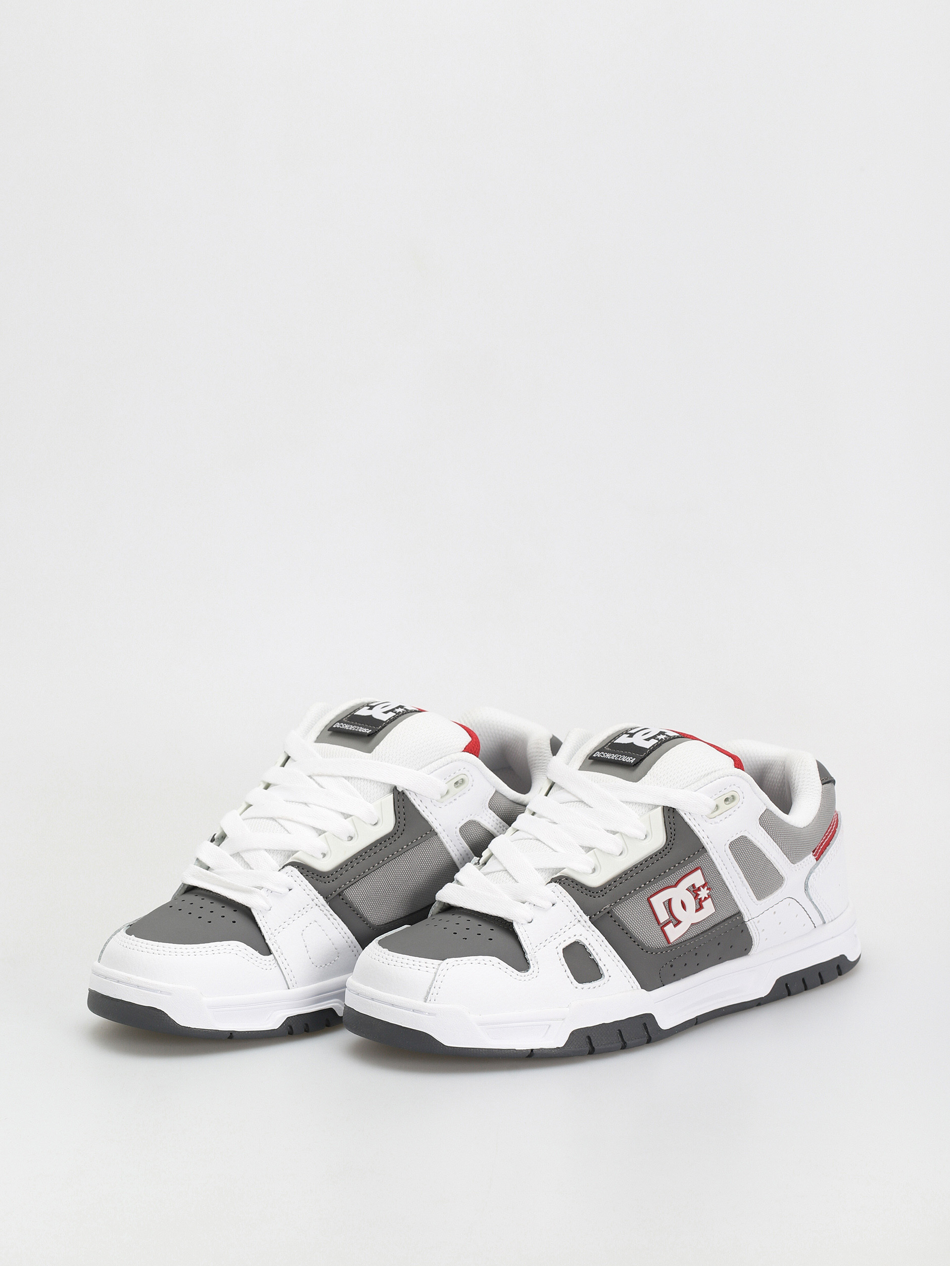 DC Stag Schuhe (white/grey/grey)