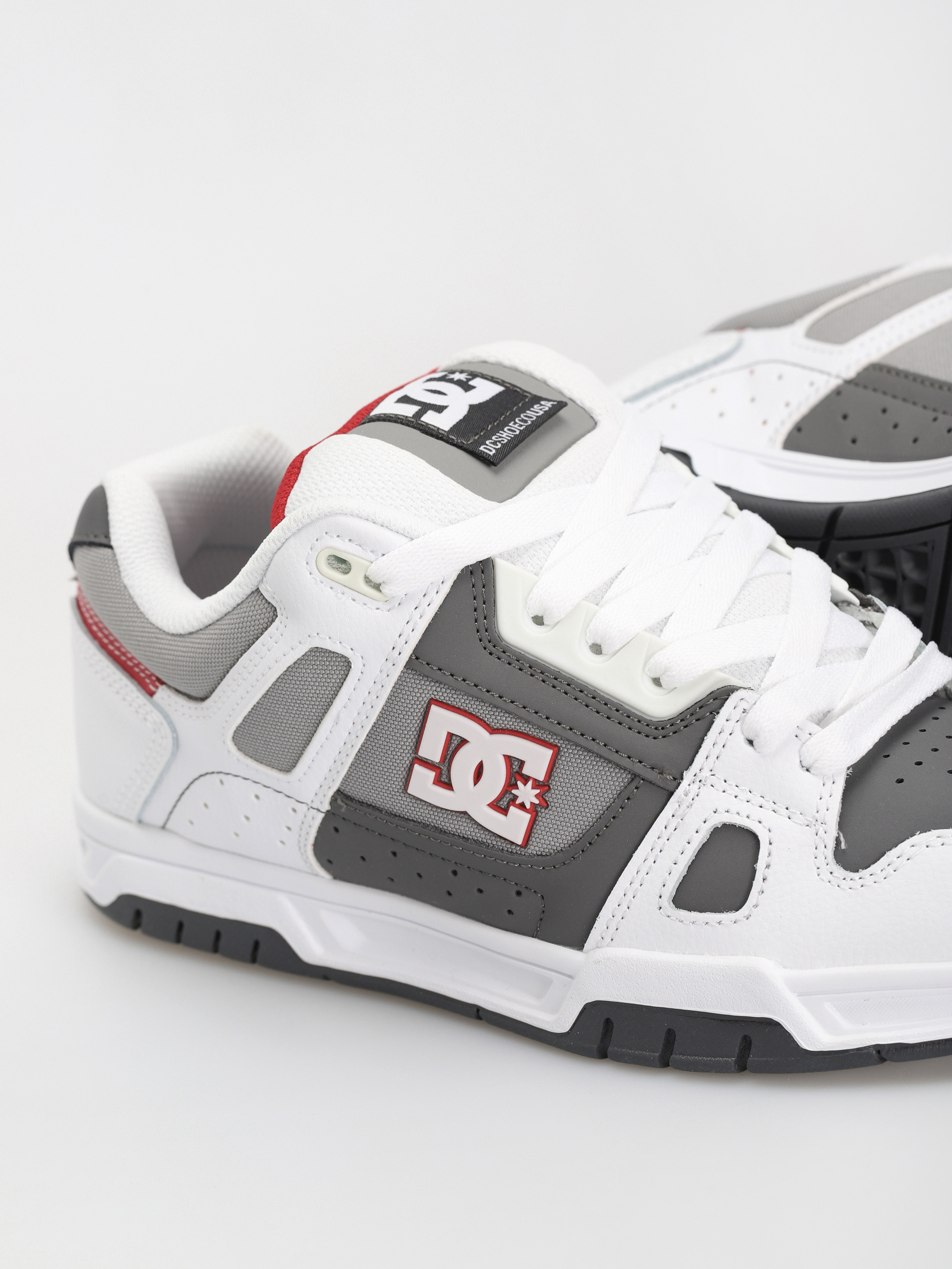 DC Stag Schuhe (white/grey/grey)
