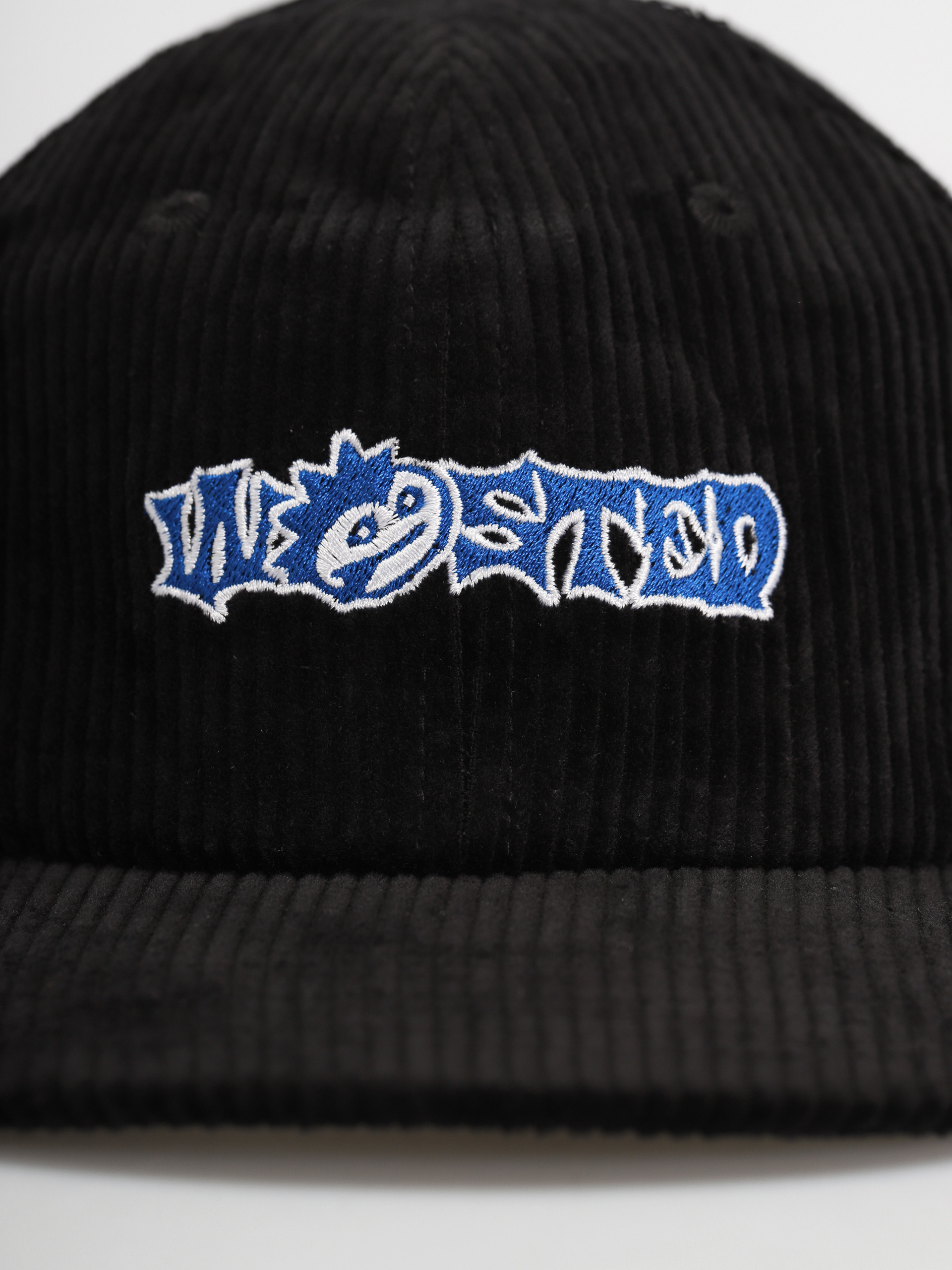Wasted Paris Acid Corduroy Cap (black)