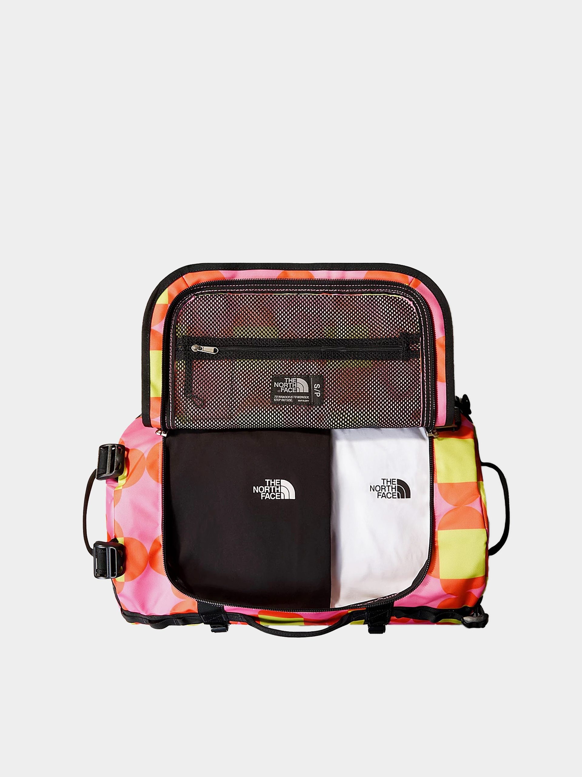 The North Face X Yinka Ilori Bag Base Camp Duffel S (gamma pink lets blossom)