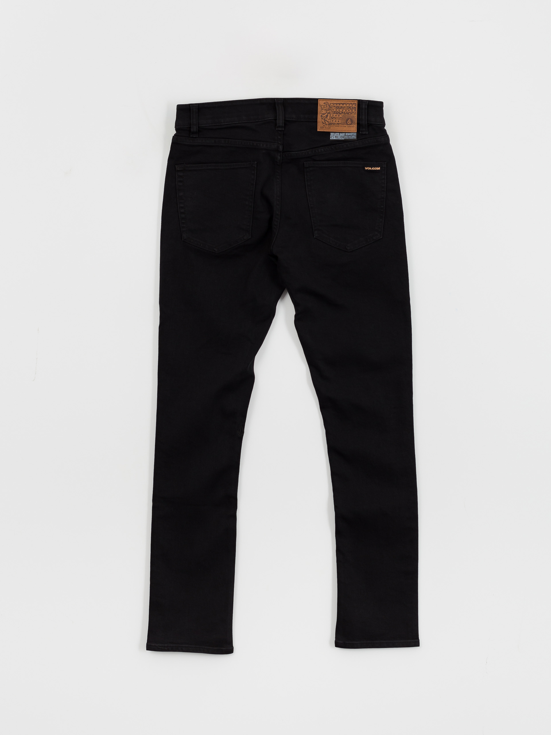 Volcom 2X4 Denim Pants (black out)