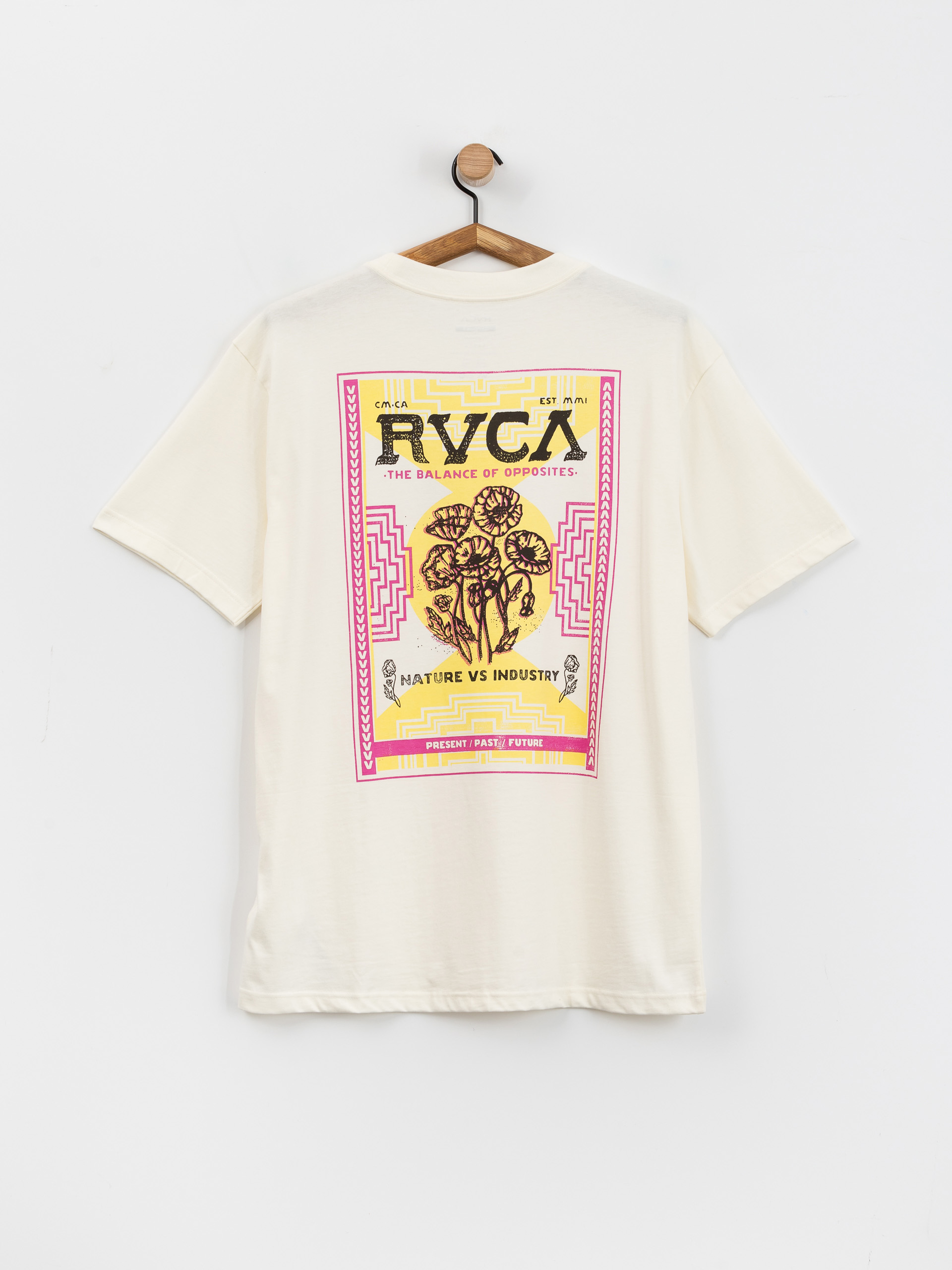 RVCA T-Shirt Poppies (antique white)