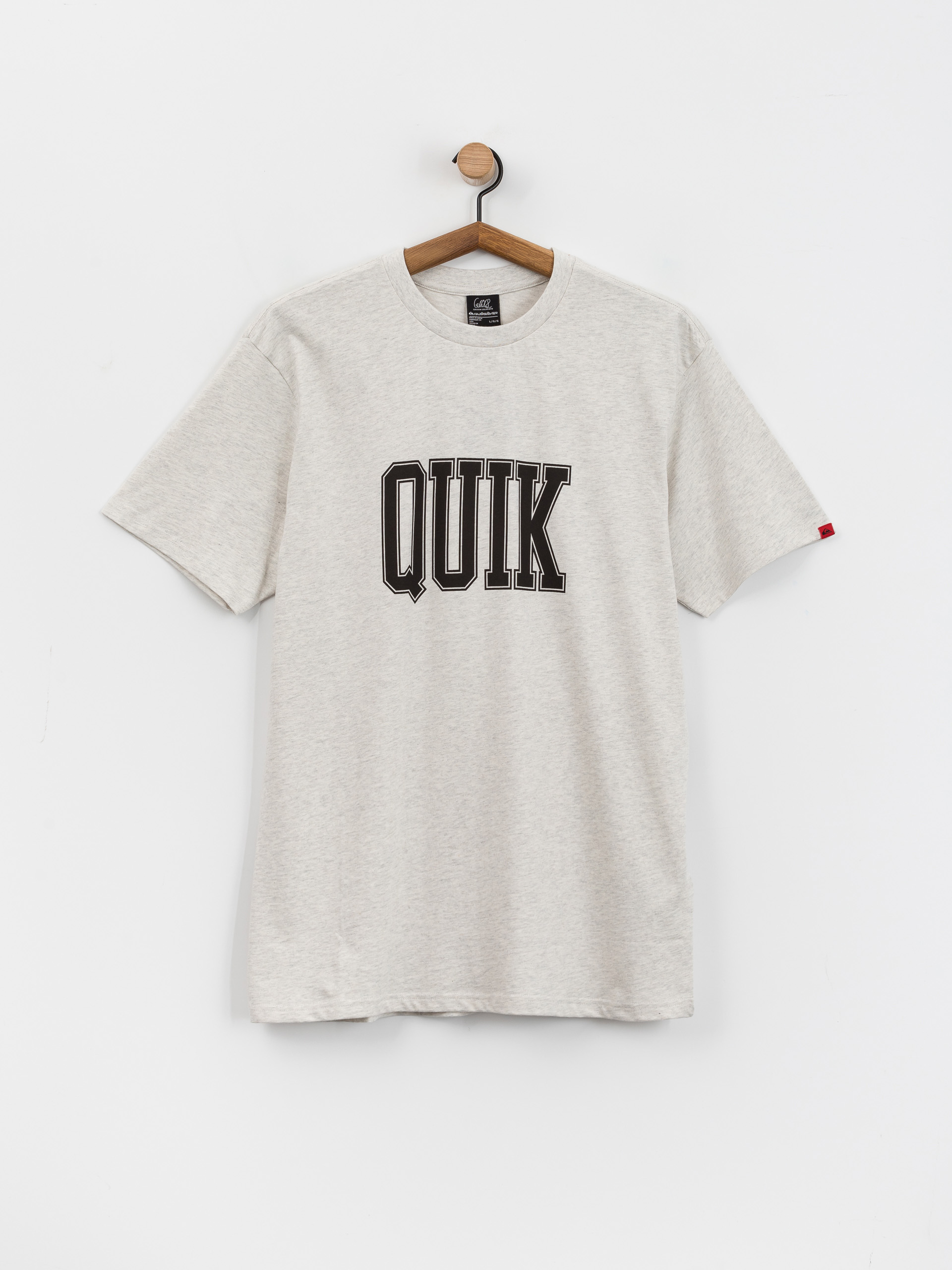 Quiksilver T-Shirt Griff Quik Gfn (snow heather)