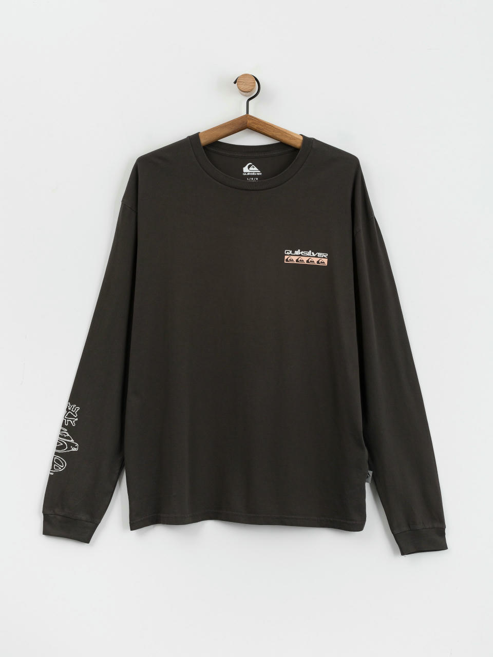 Quiksilver Longsleeve Take Us Back Ls Screen (tarmac)