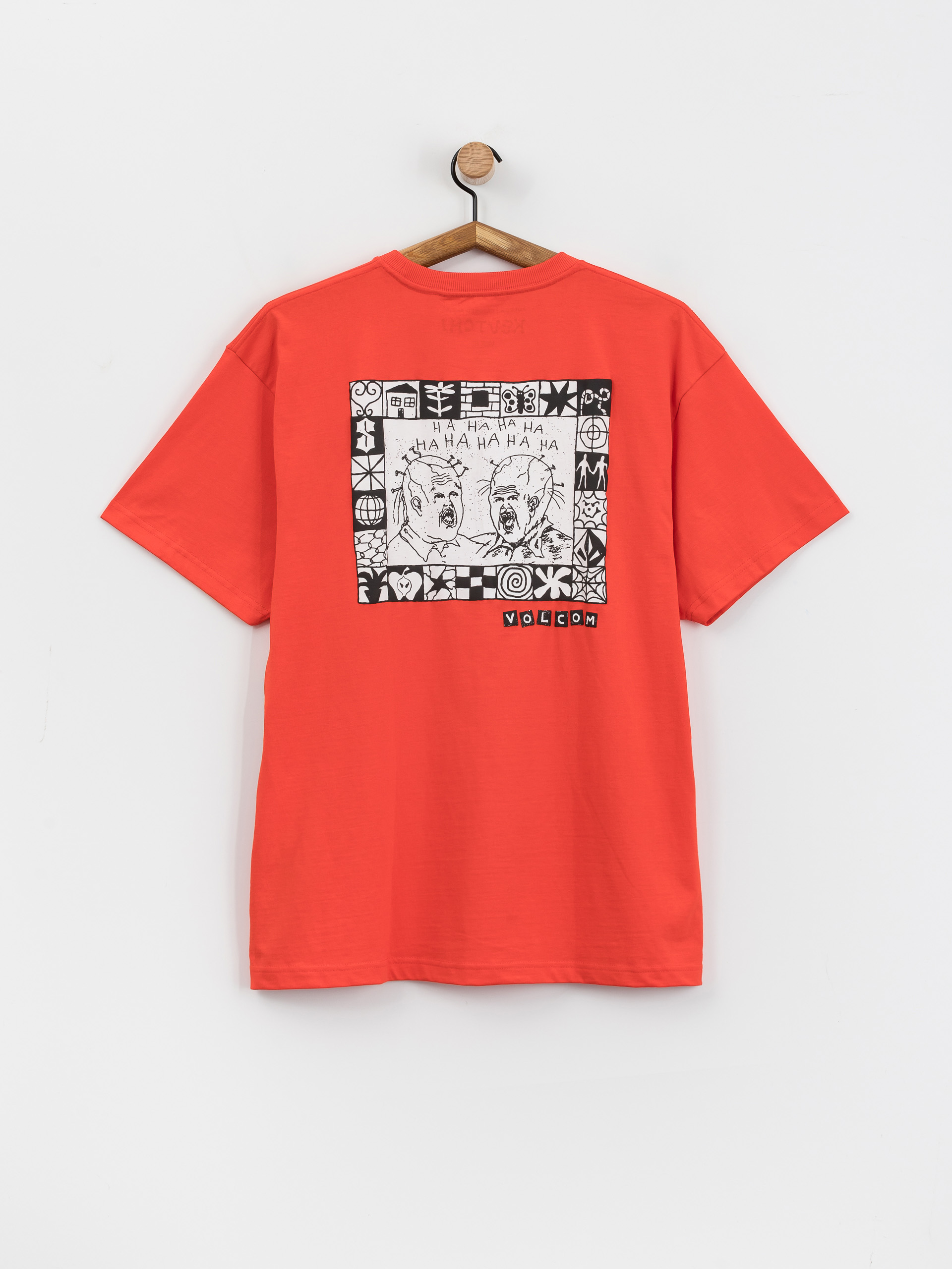 Volcom T Shirt Fa Keutchi 3 red bright red