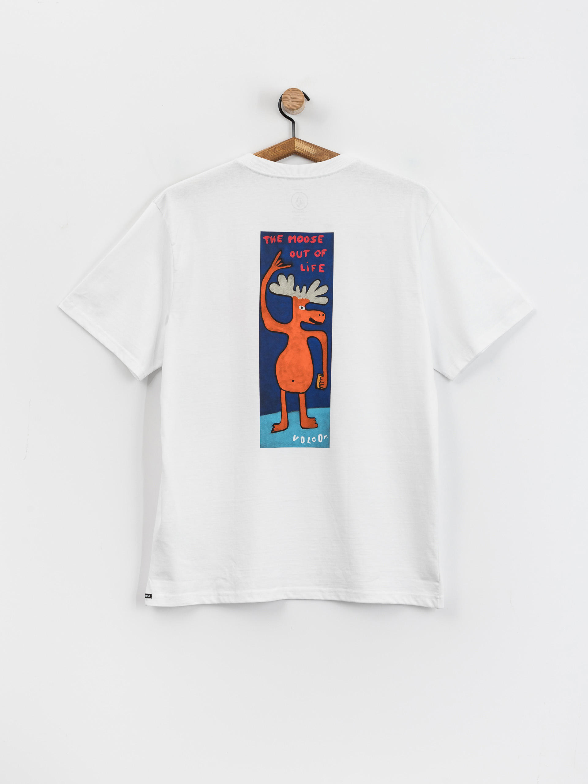Volcom T-Shirt Olivmoose (white)