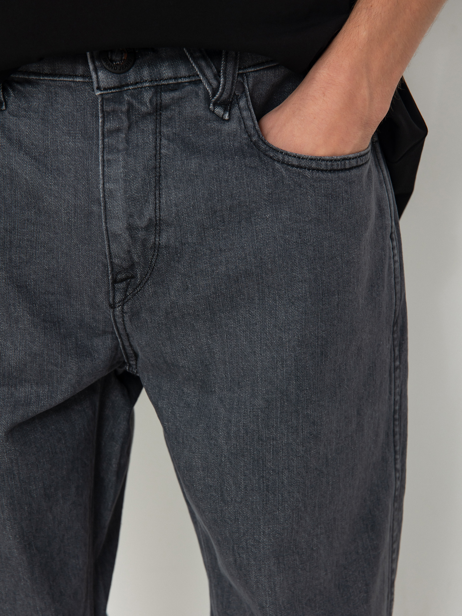 Volcom Modown Denim Hose (easy enzyme grey)