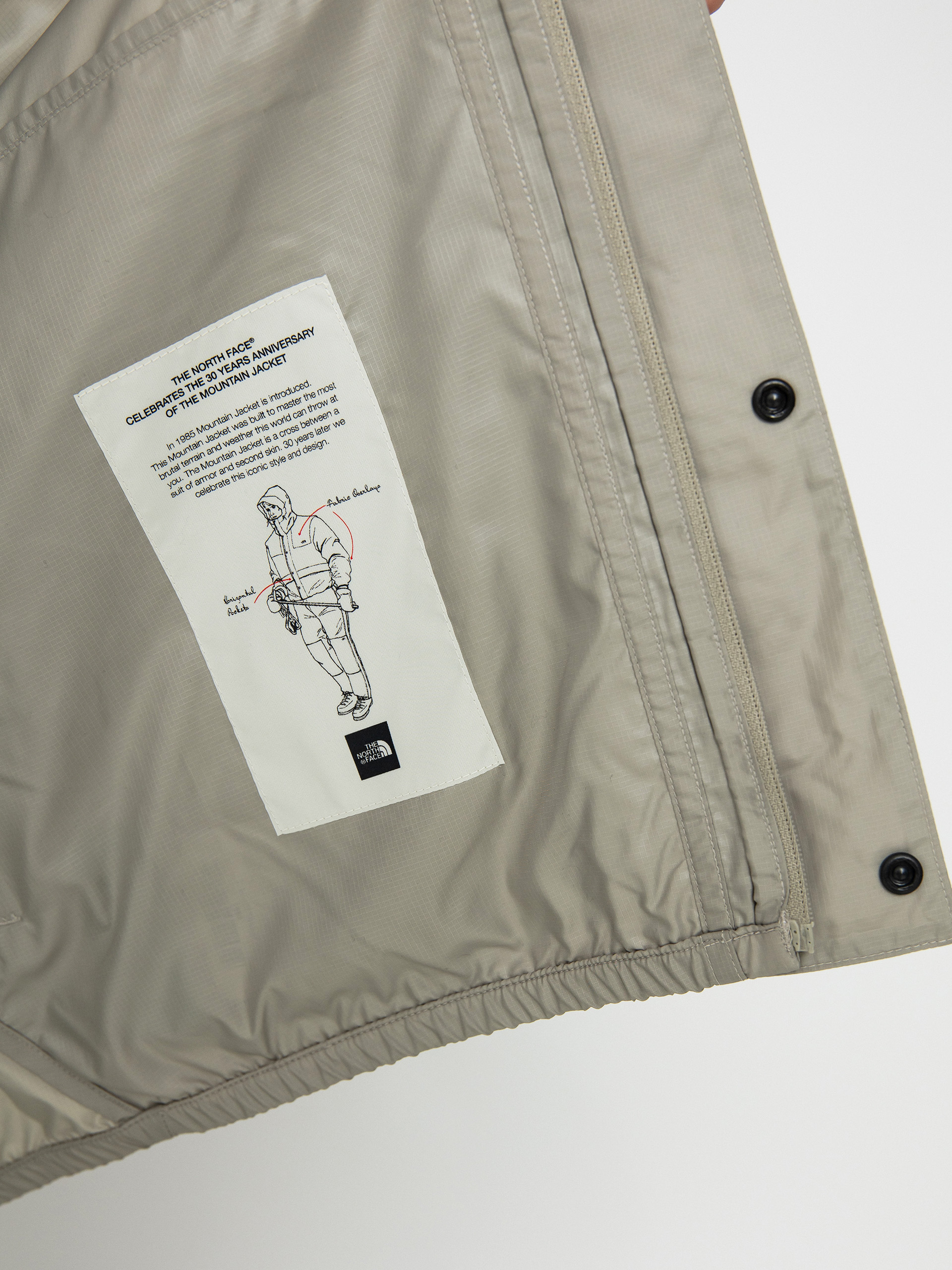 The North Face Seasonal Mountain Jacket (clay grey)