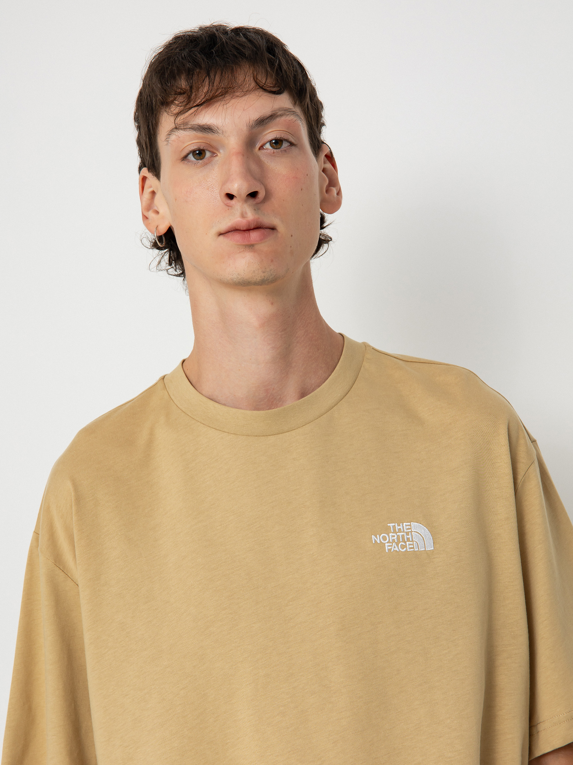 The North Face Essential Oversize T-Shirt (khaki stone)