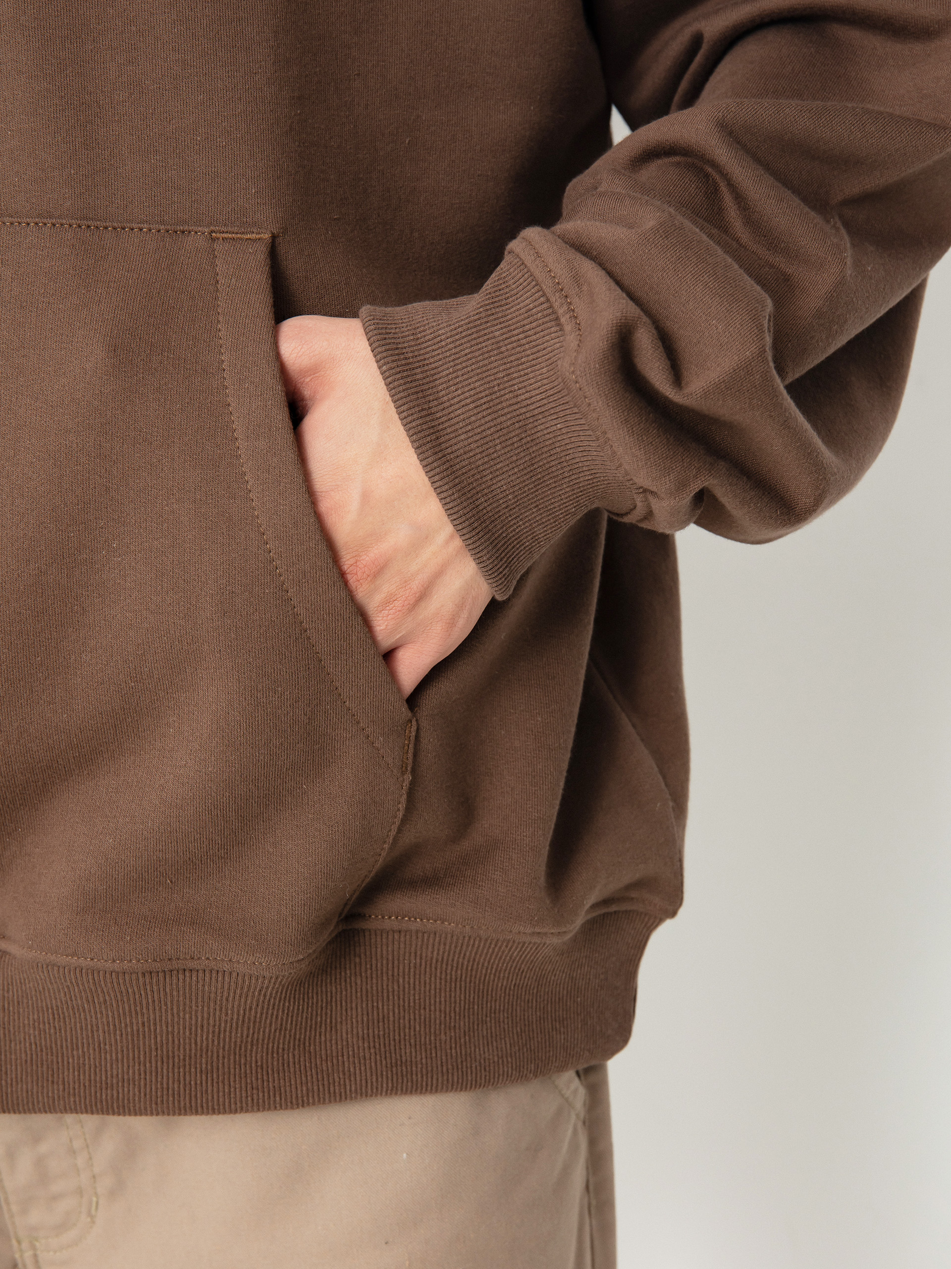 The North Face Zumu Oversize HD Hoodie (smokey brown)