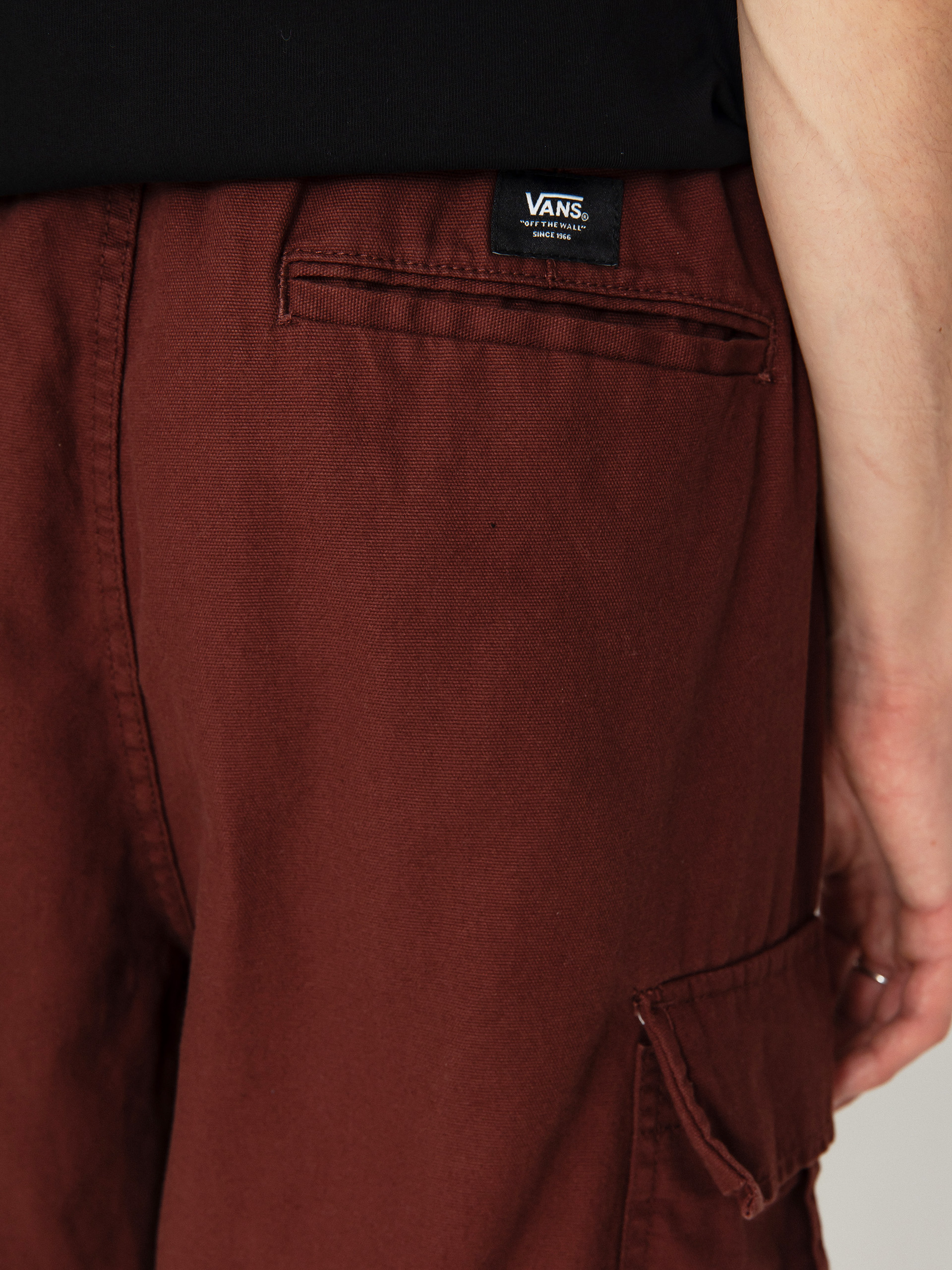 Vans Range Cargo Baggy Tapered Elastic Pants (bitter chocolate)
