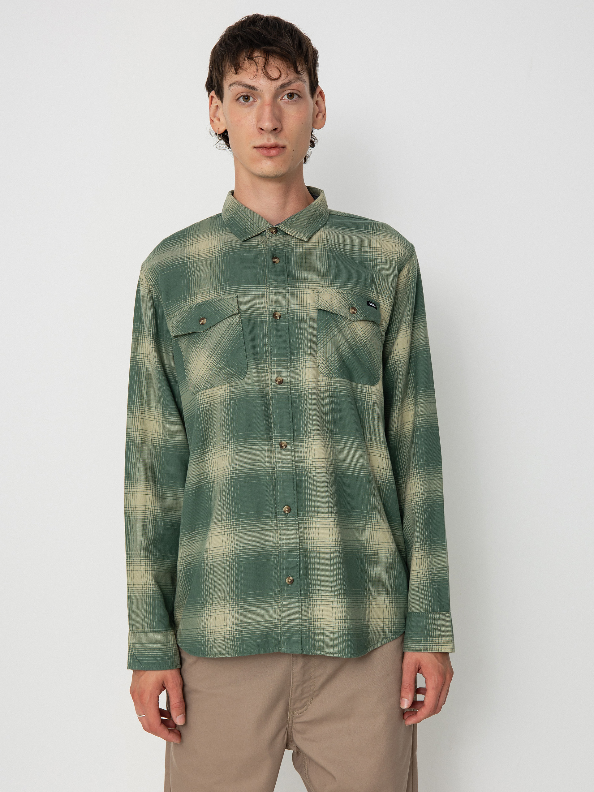 Vans Monterey III Shirt (dark forest/elm)