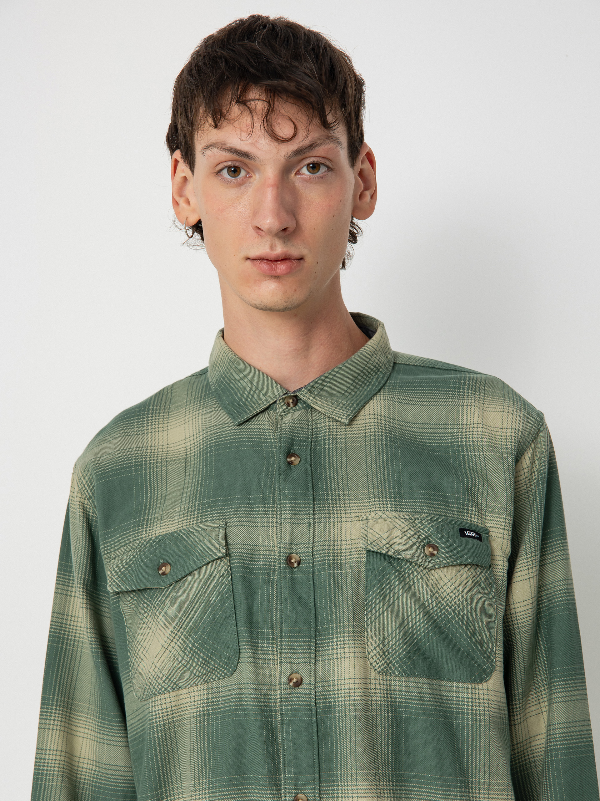 Vans Monterey III Shirt (dark forest/elm)
