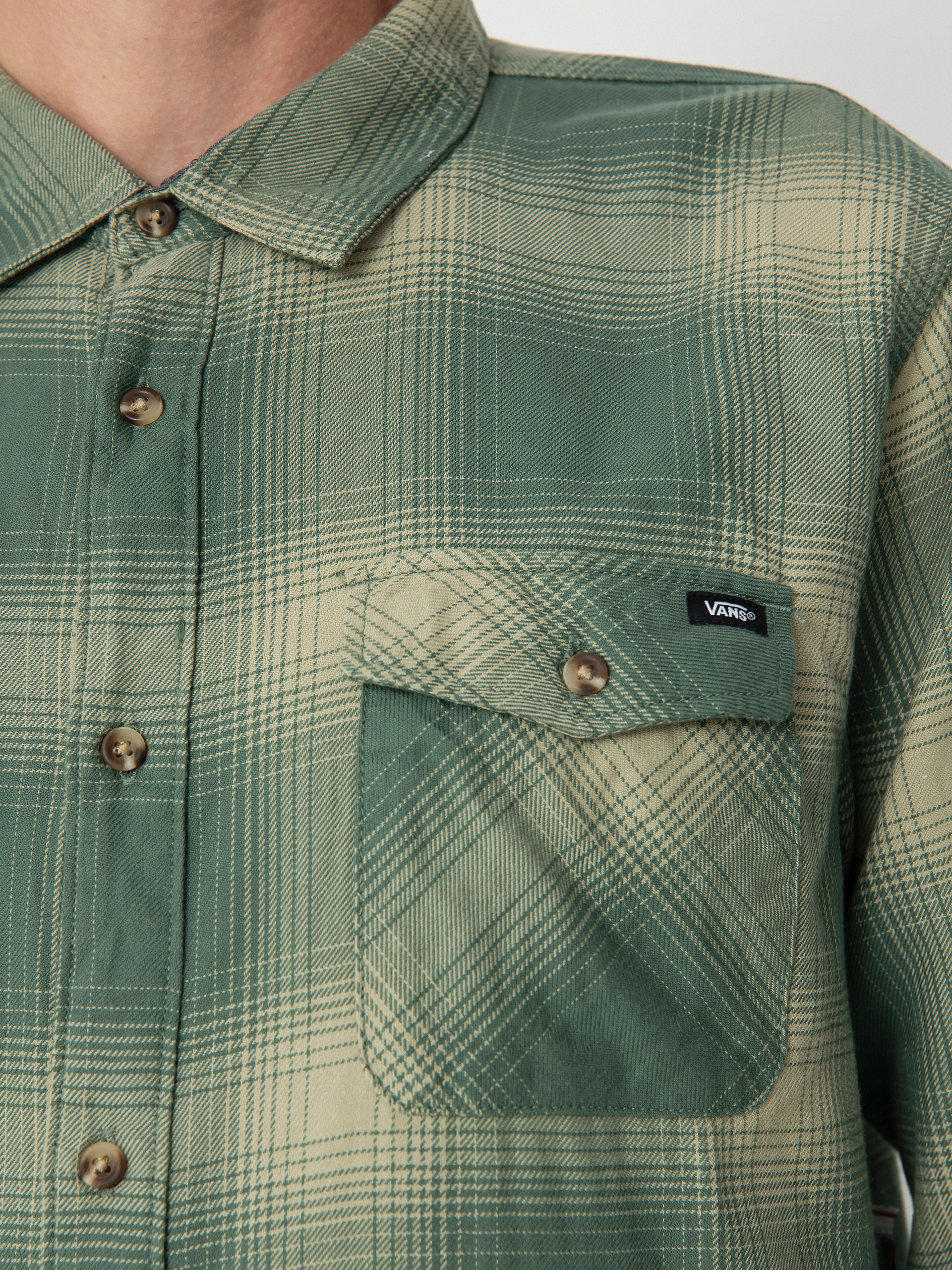 Vans Monterey III Shirt (dark forest/elm)