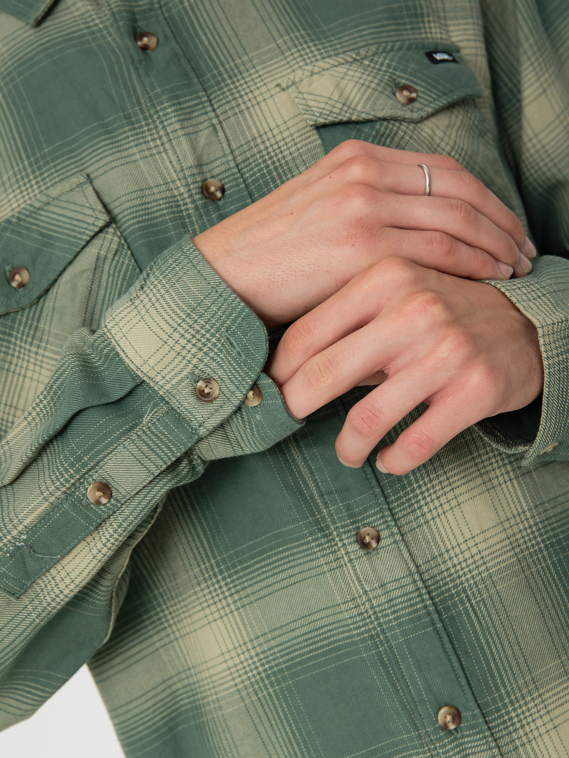 Vans Monterey III Shirt (dark forest/elm)