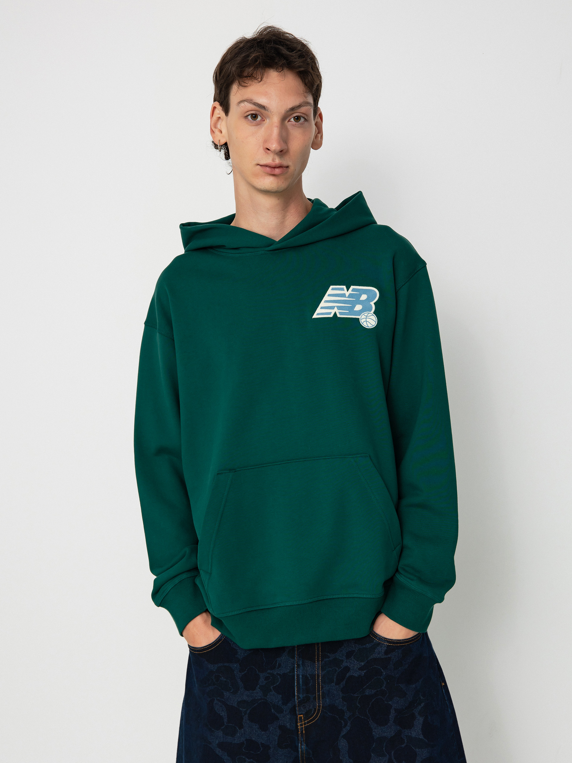New Balance Athletics Relaxed League HD Hoodie (marshgreen)