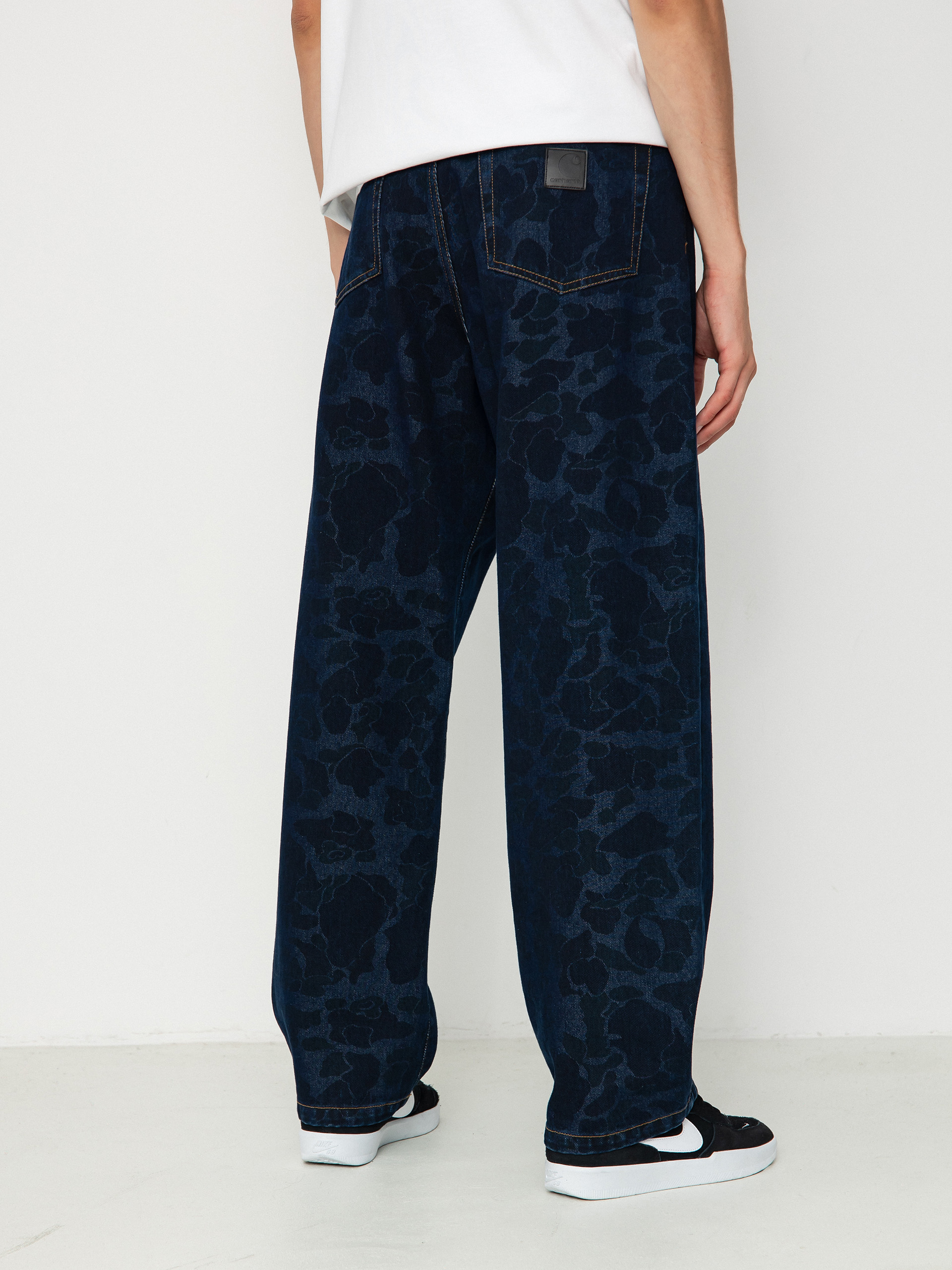 Carhartt WIP Duck Landon Pants - navy blue (camo duck/blue)