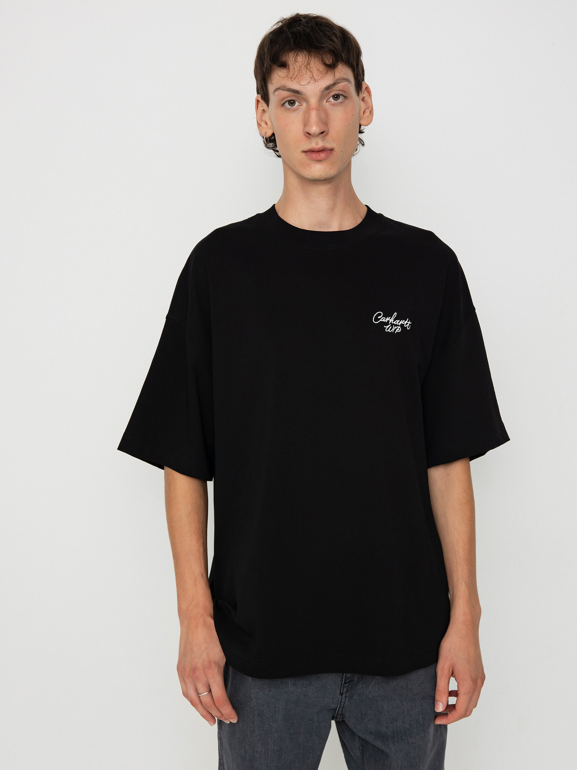 Carhartt WIP Signature Script T-Shirt (black/wax)