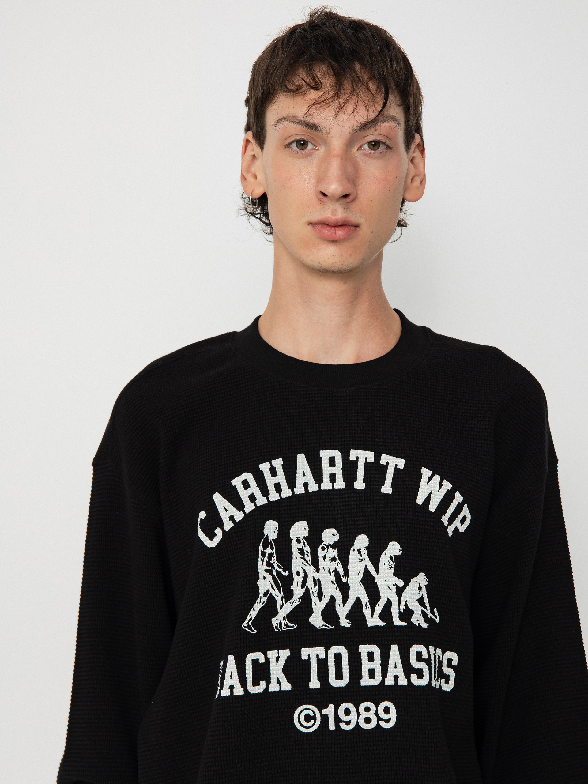 Carhartt WIP Main Basics Sweatshirt (black/white)