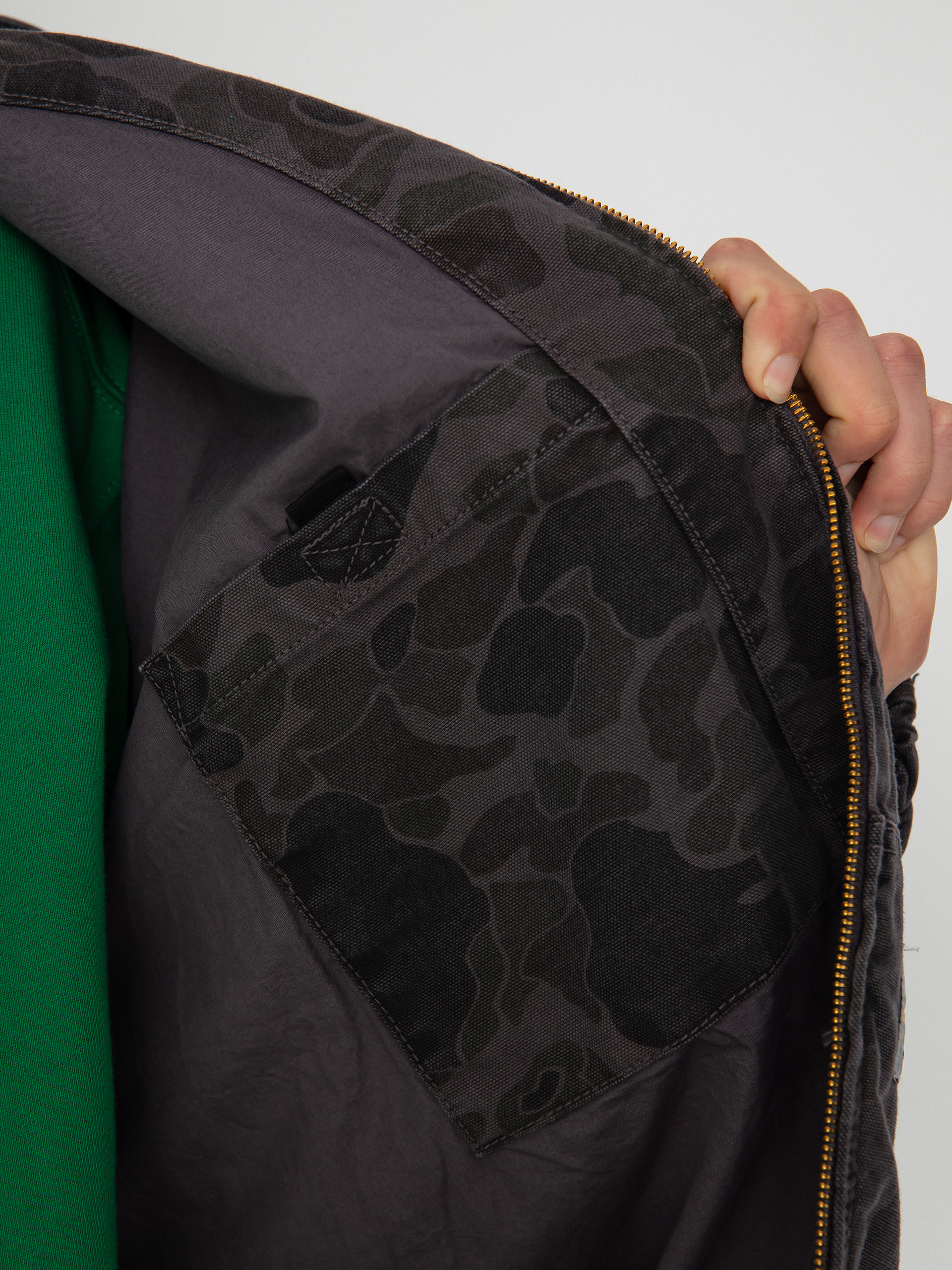 Carhartt WIP Duck Active Jacket (camo duck/green/graphite)