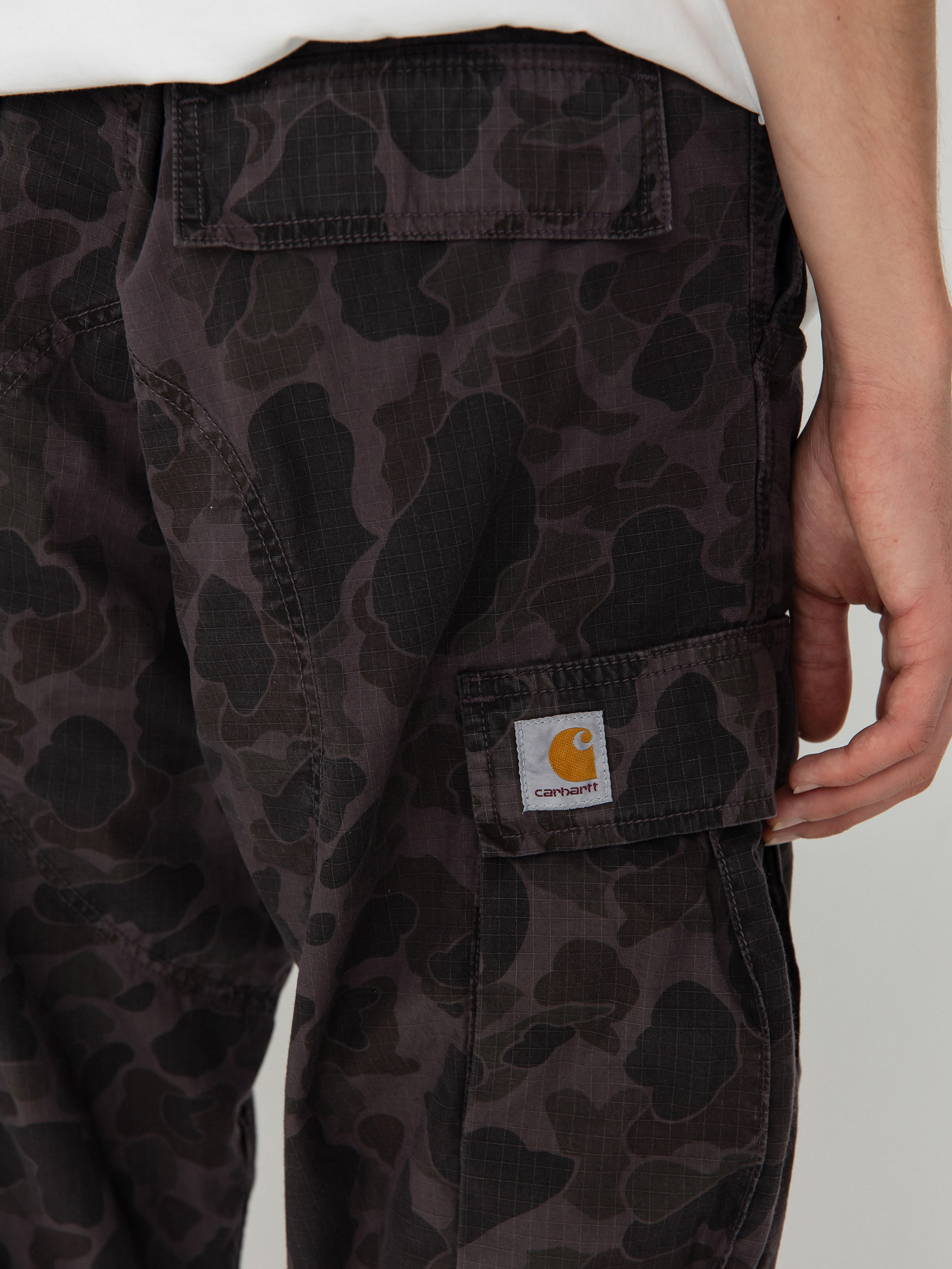Carhartt WIP Duck Cargo Pants - grey (camo duck/green/graphite)