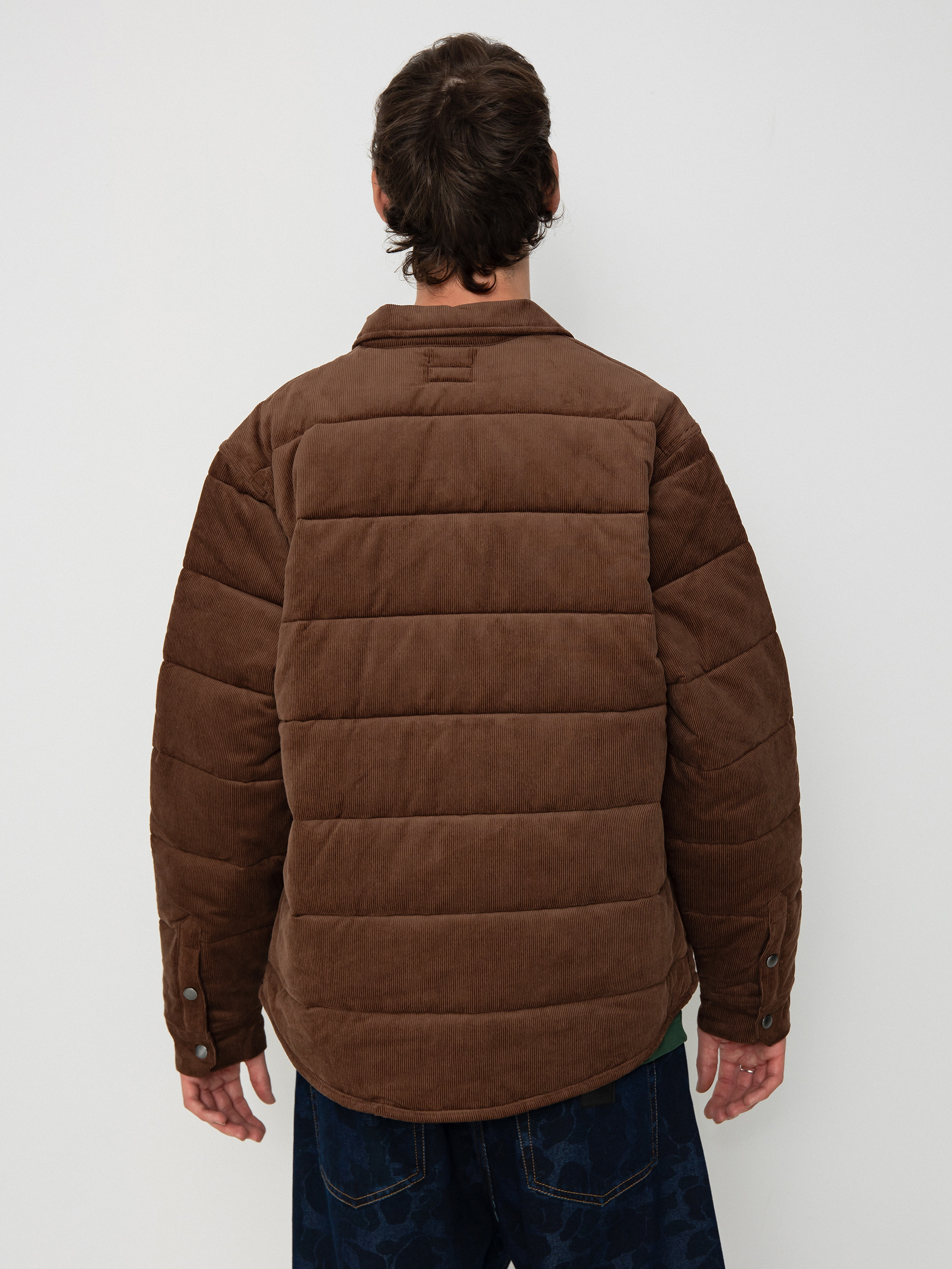 Brixton Cass Jacket (pinecone brown cord)