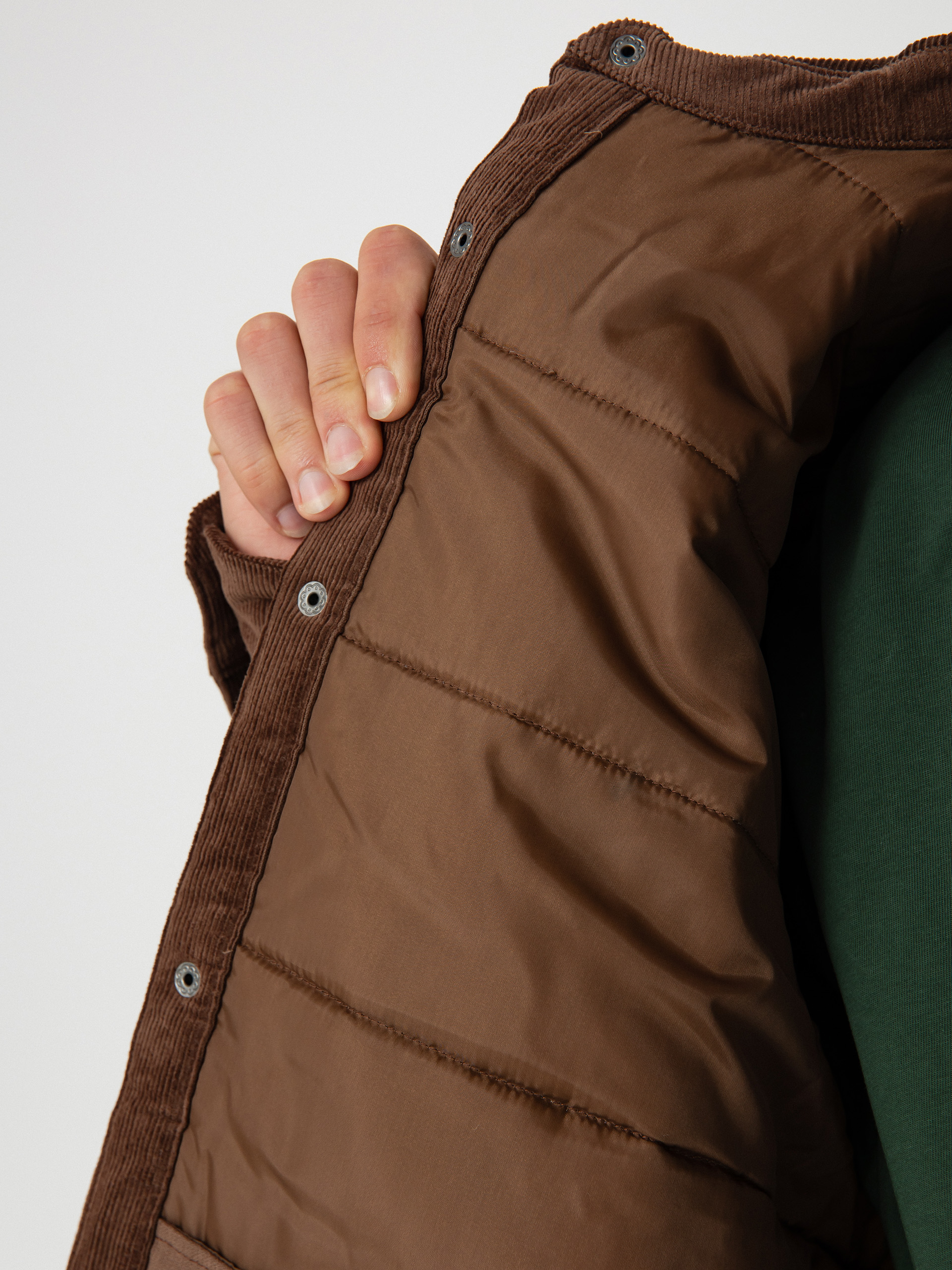 Brixton Cass Jacket (pinecone brown cord)