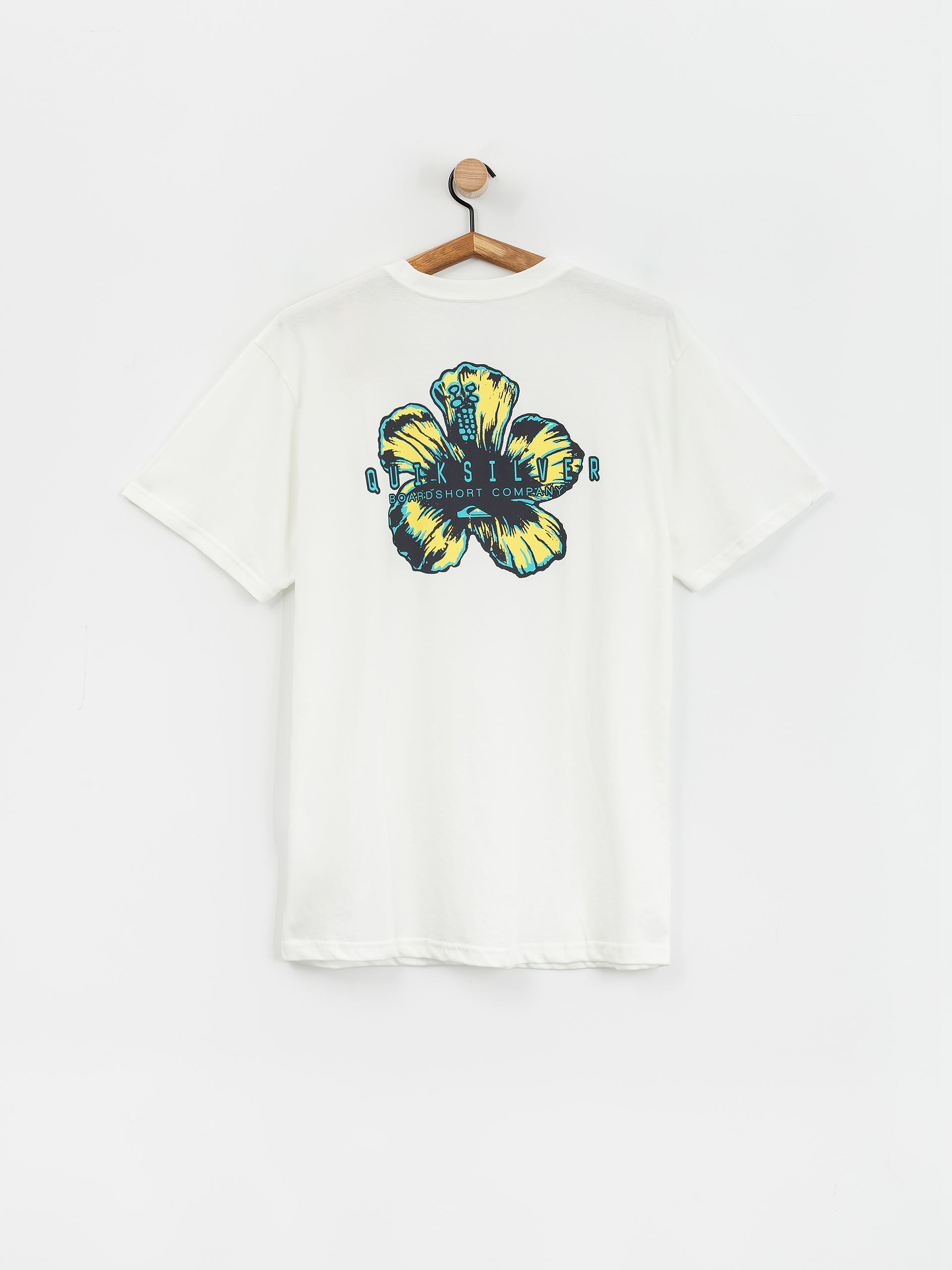 Quiksilver Hibiscus Pop T-Shirt (white)