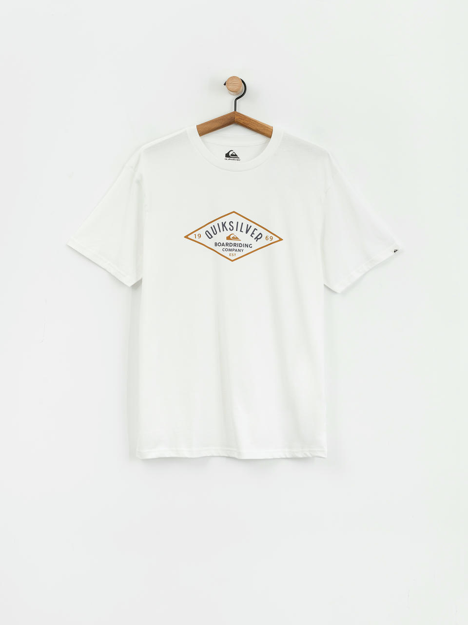 Quiksilver Qs Diamond Logo T-Shirt (white)