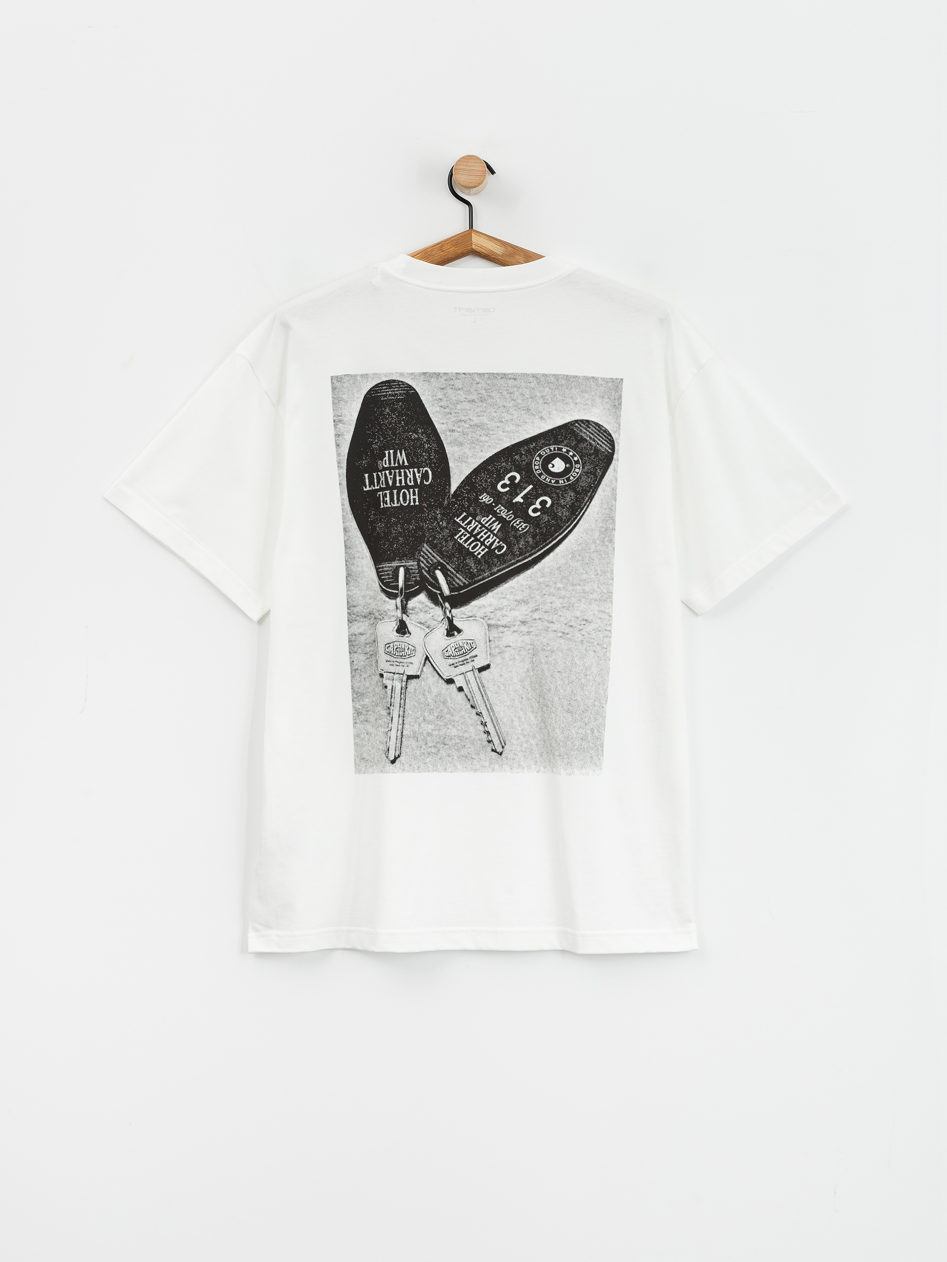 Carhartt WIP Hotel Keys T-Shirt (white/black)