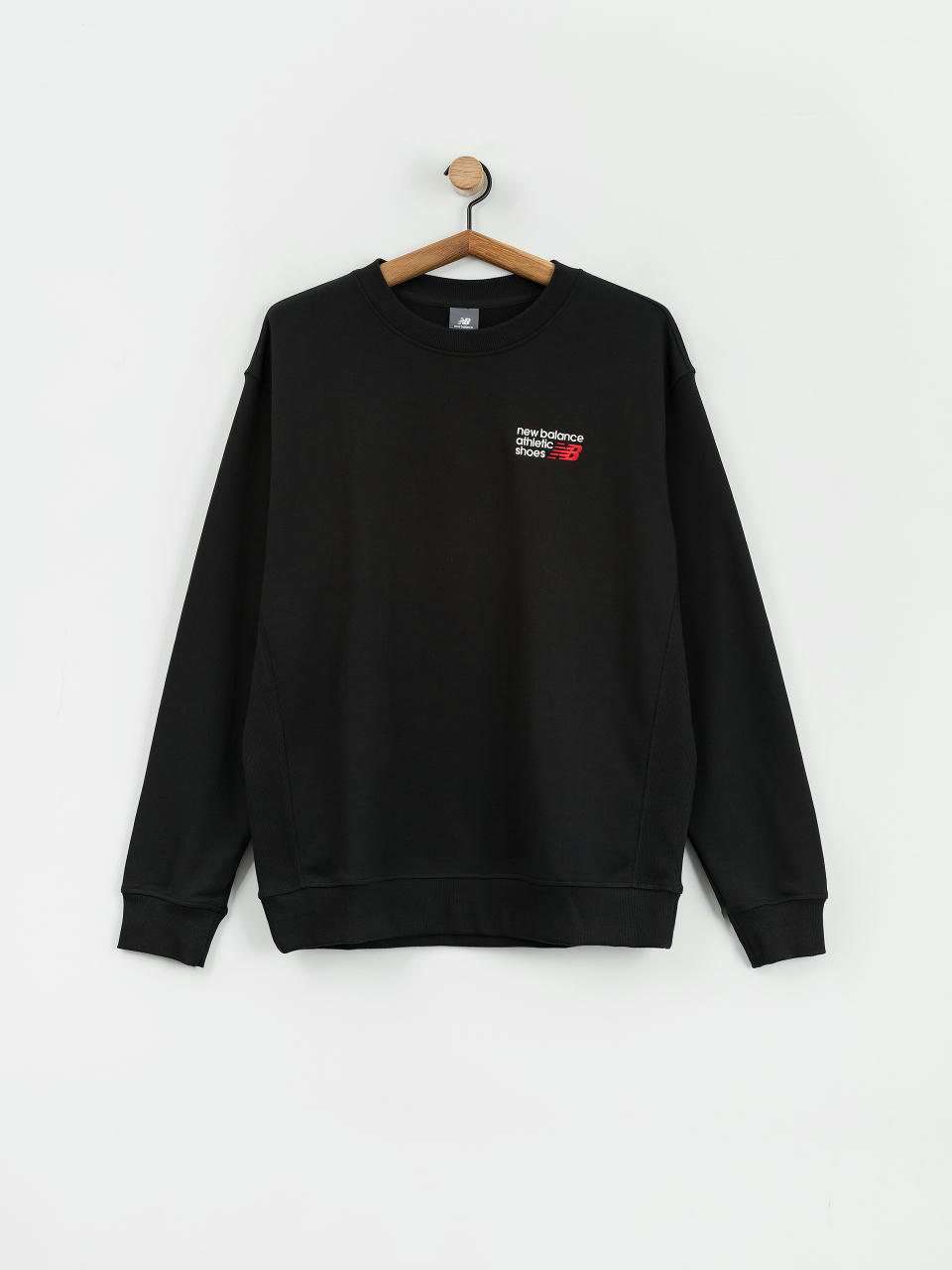 New Balance Athletics Premium Logo Crew Sweatshirt (black)