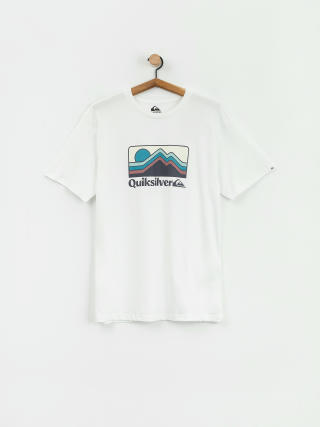 Quiksilver Qs Gradient Mountains T-Shirt (white)