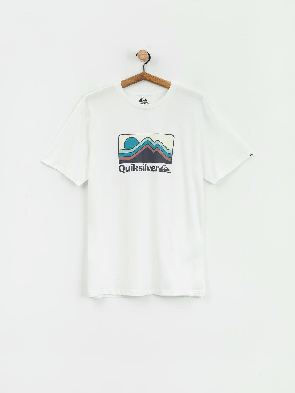 Quiksilver Qs Gradient Mountains T-Shirt (white)