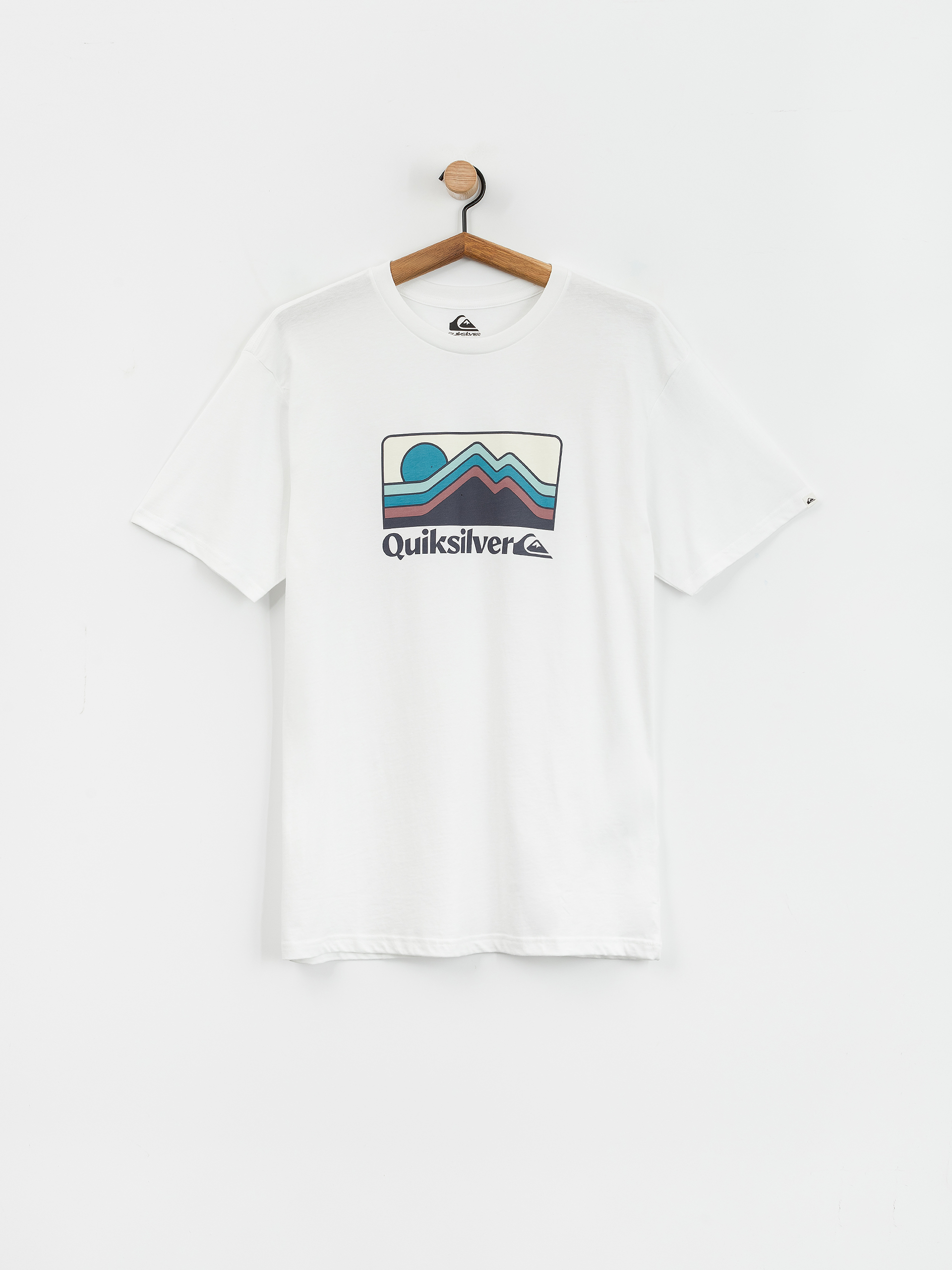 Quiksilver Qs Gradient Mountains T-Shirt (white)