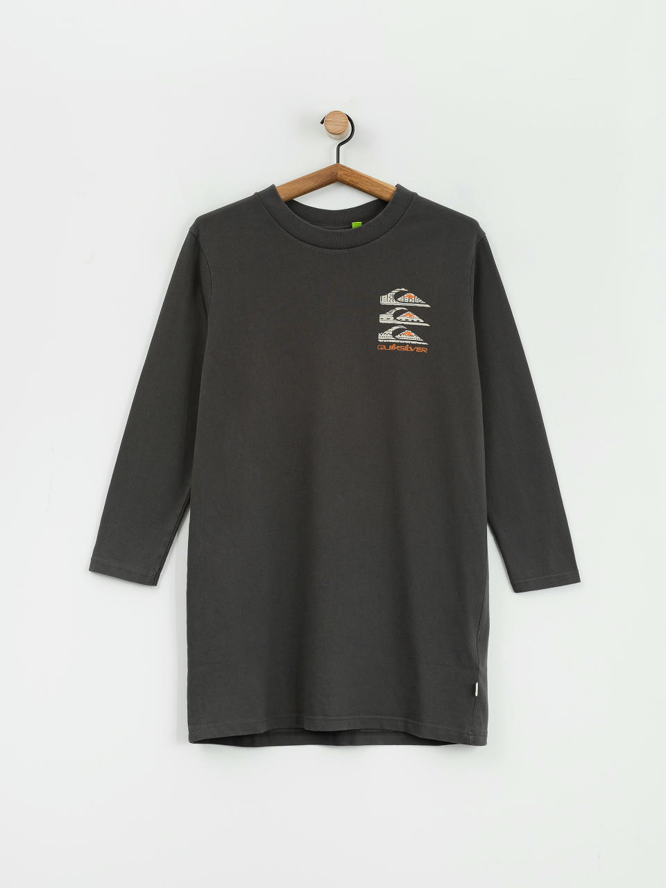 Quiksilver Uni Ls Tee Dress Wmn Longsleeve (tarmac)