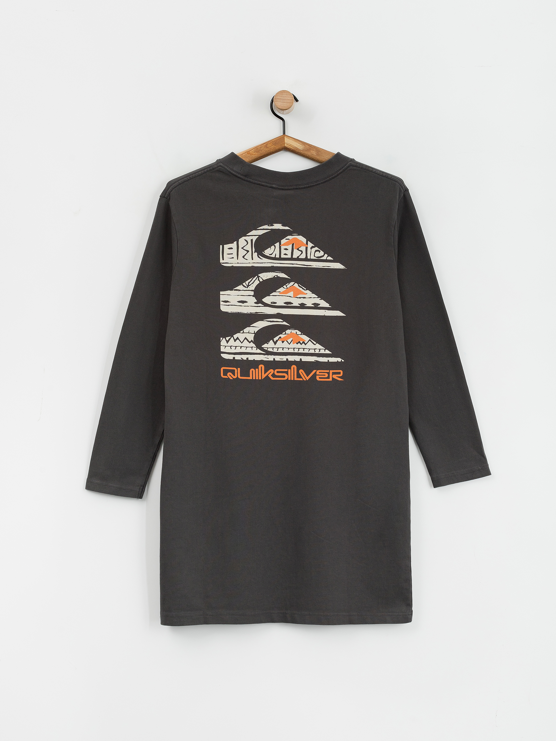 Quiksilver Uni Ls Tee Dress Wmn Longsleeve (tarmac)